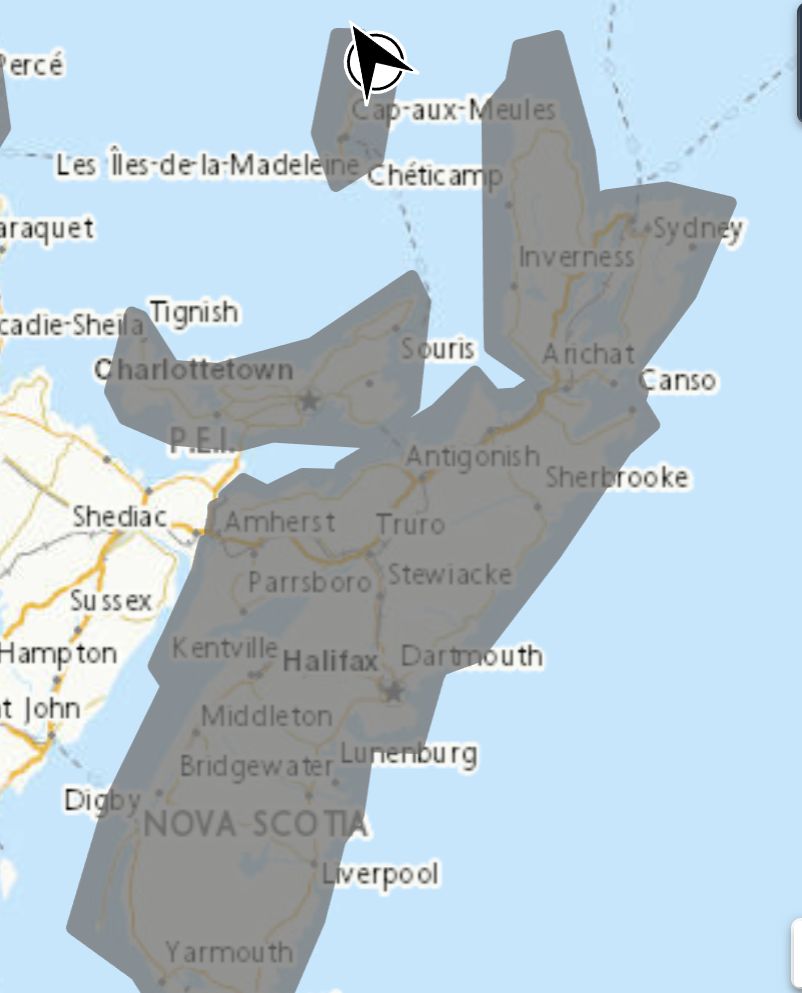 Special weather statement in effect (new) 