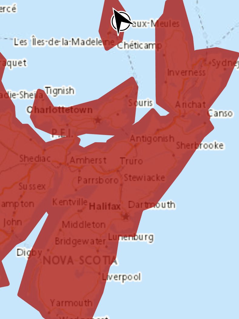 Rainfall and wind warnings in effect
