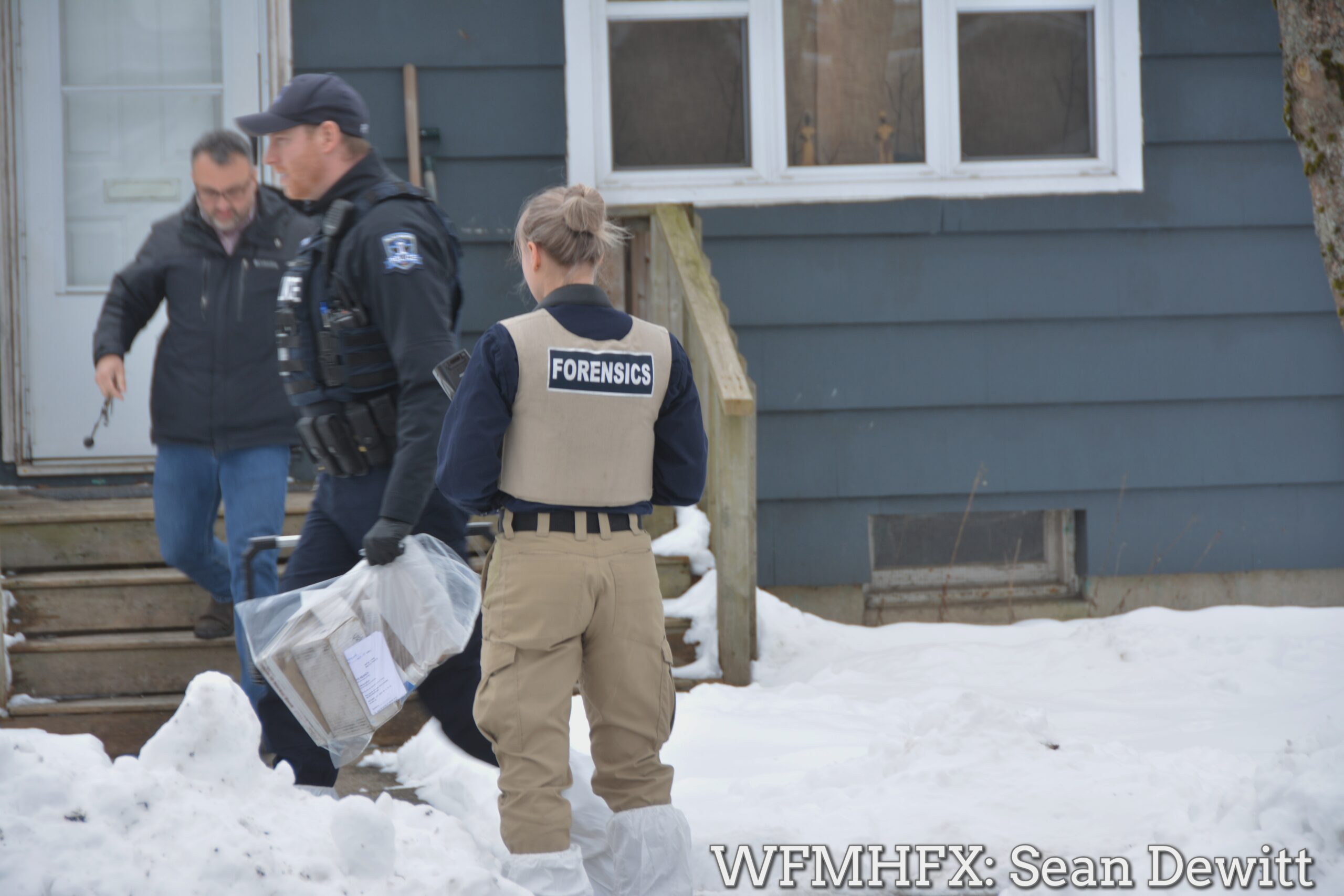 Police investigation in Dartmouth