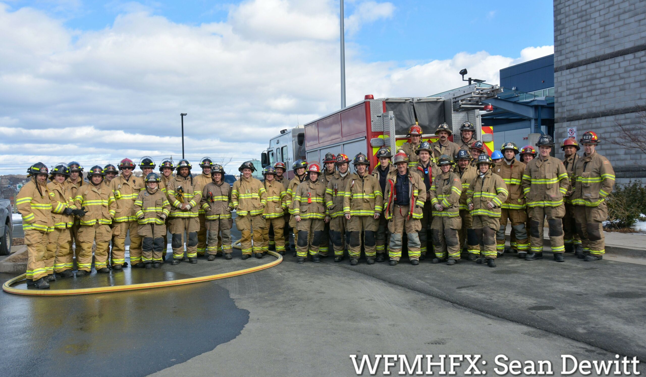 In photos - Firefighting is a technical job, and as cities get bigger and buildings get taller, firefighters have to know how to tow the line