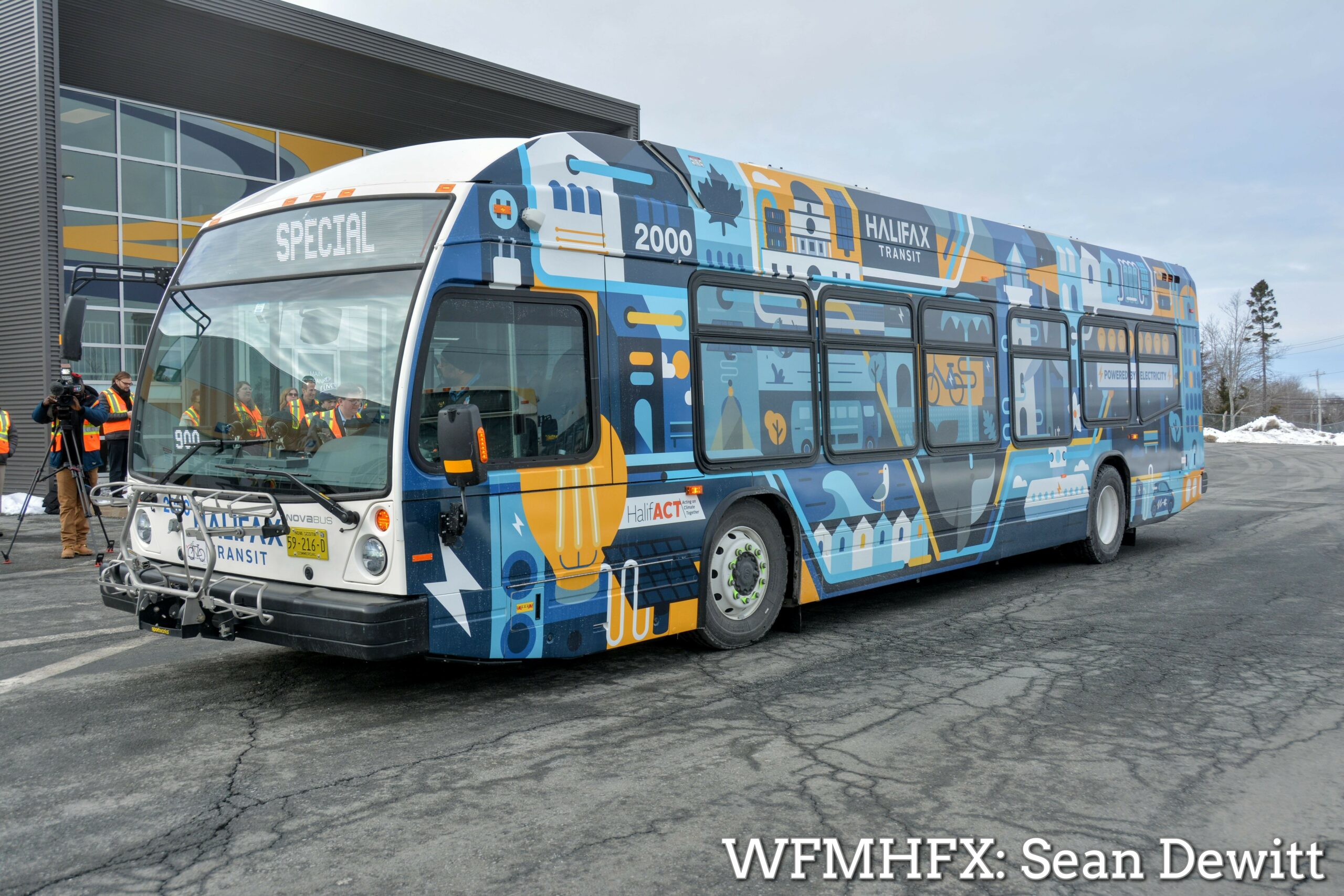 In photos - Charging ahead with Halifax Transit and their zero emission bus project