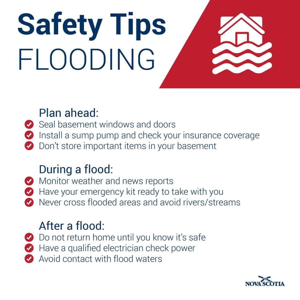Heavy rainfall is expected in parts of the province over the next couple of days and may cause localized flooding