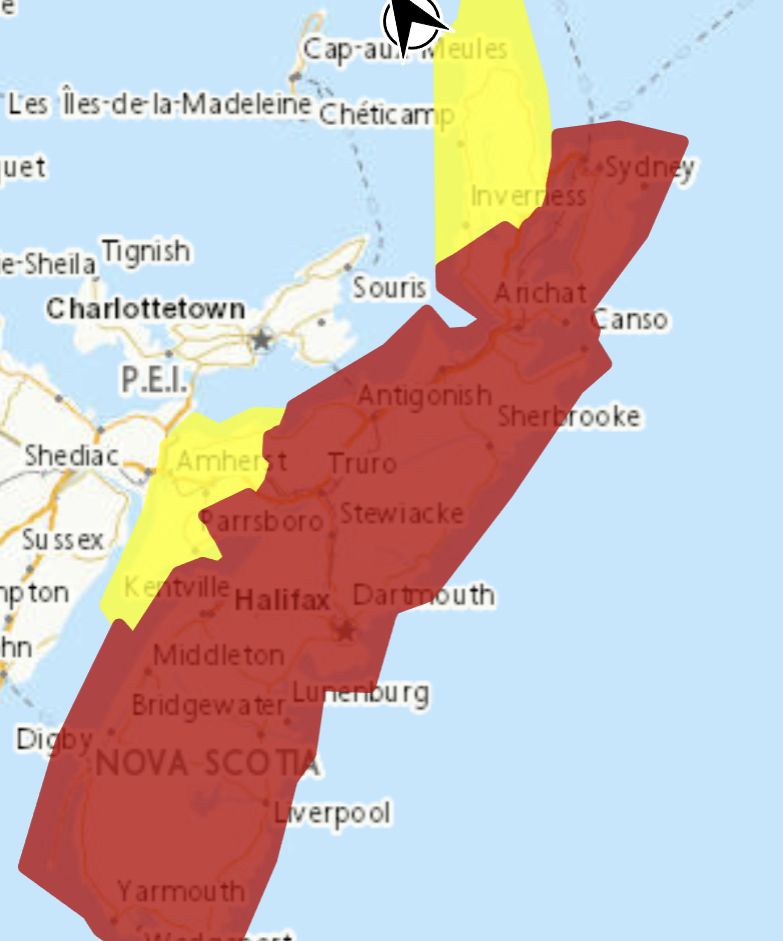 Winter storm warning in effect