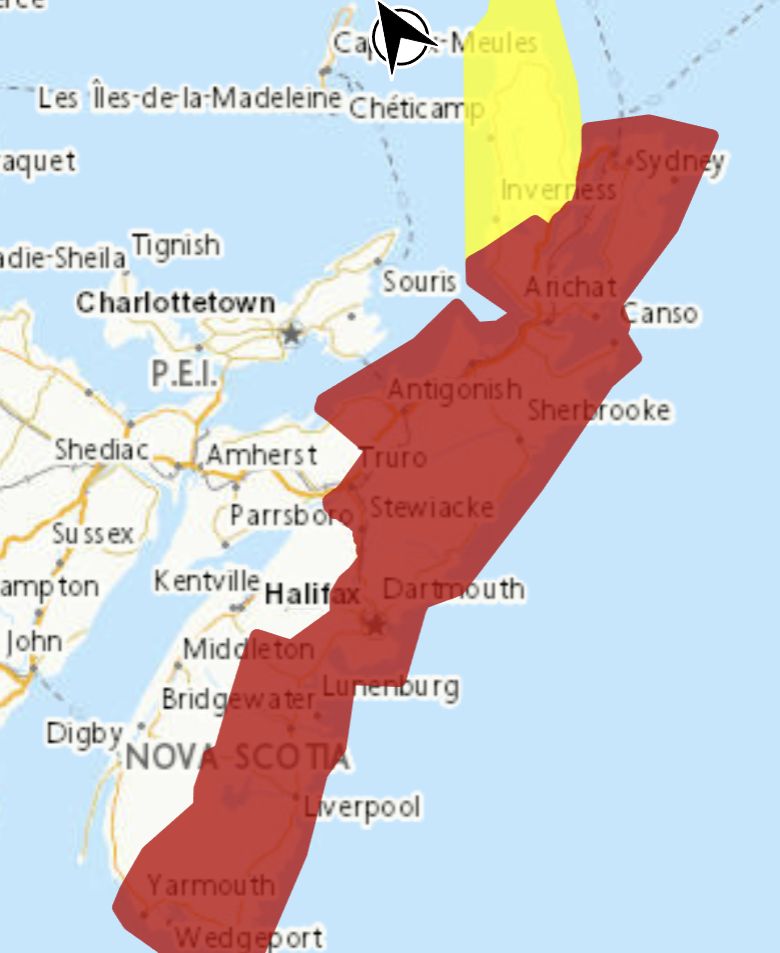 Winter storm warning - update