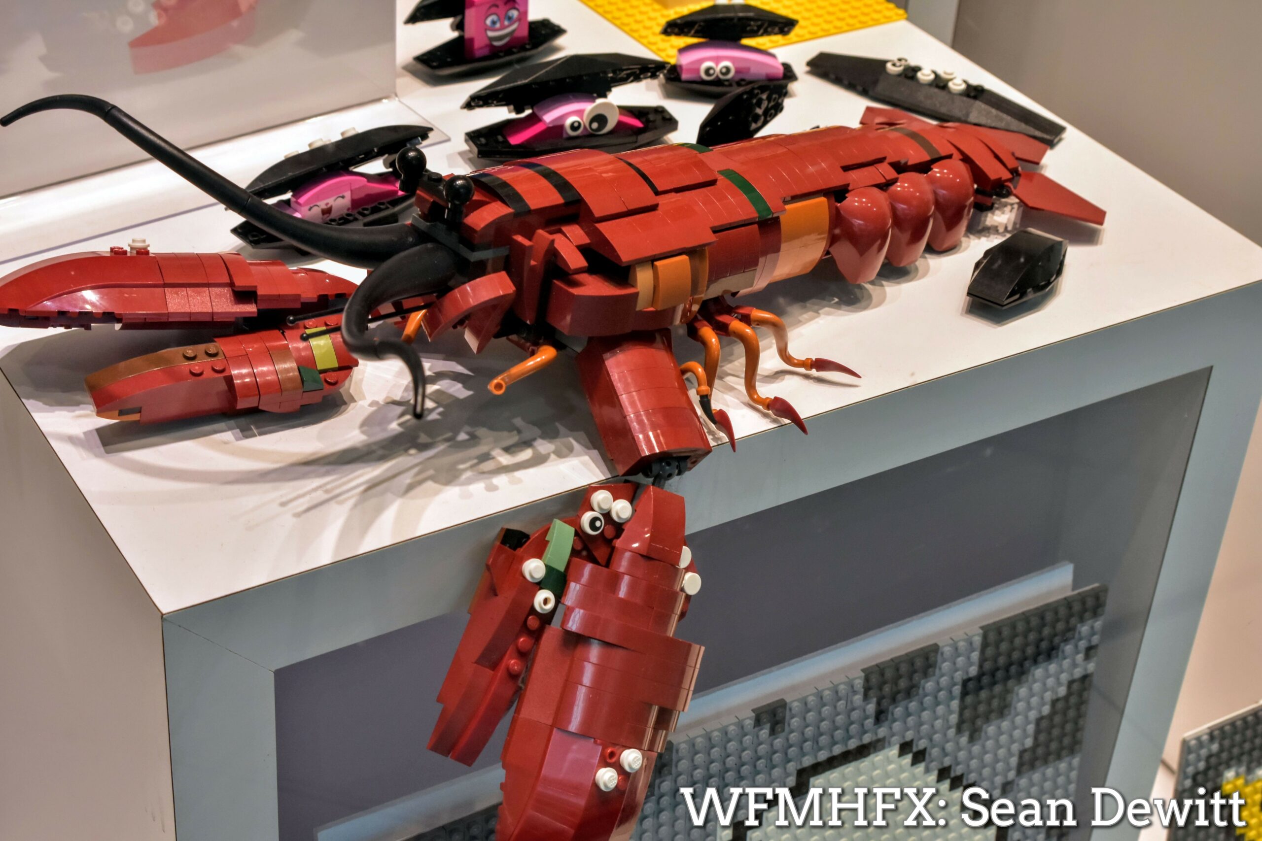In photos - Check out the pretty neat Lego display at @micmacmall as MariLUG participants showcase their creative side