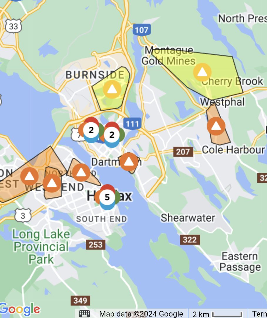 (Update) Multiple power outages in HRM being investigated by NSP