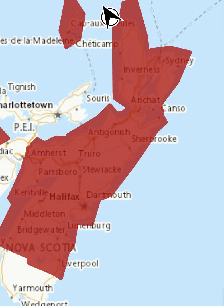 Rainfall and wind warning in effect (Ended)