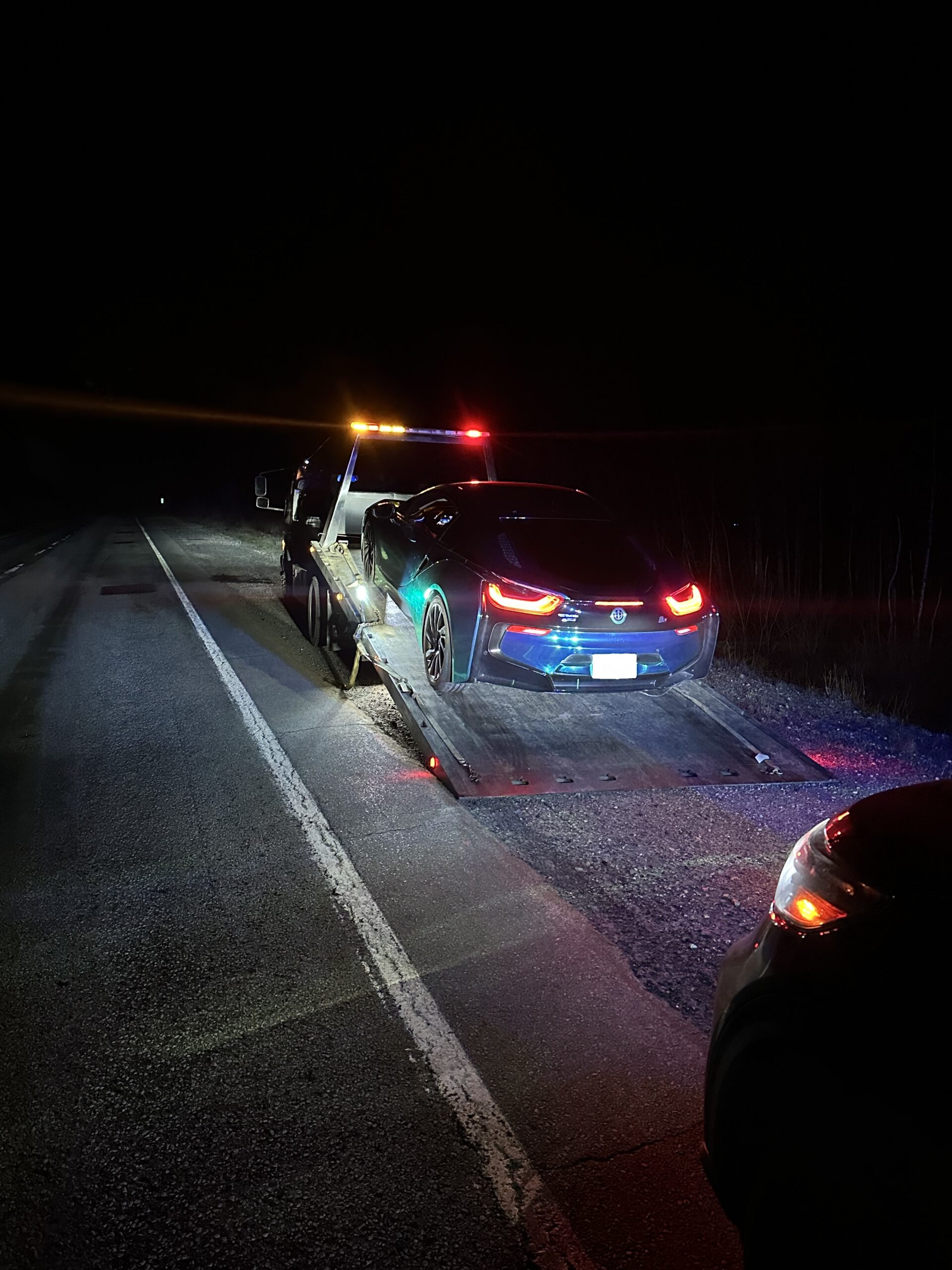 RCMP stops a vehicle travelling at 248 km/h in a 110 km/h zone