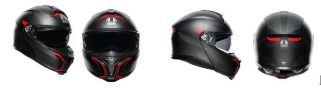 AGV Tourmodular DOT (E2206) Multi MPLK and Solid MPLK motorcycle helmets recalled due to injury hazard
