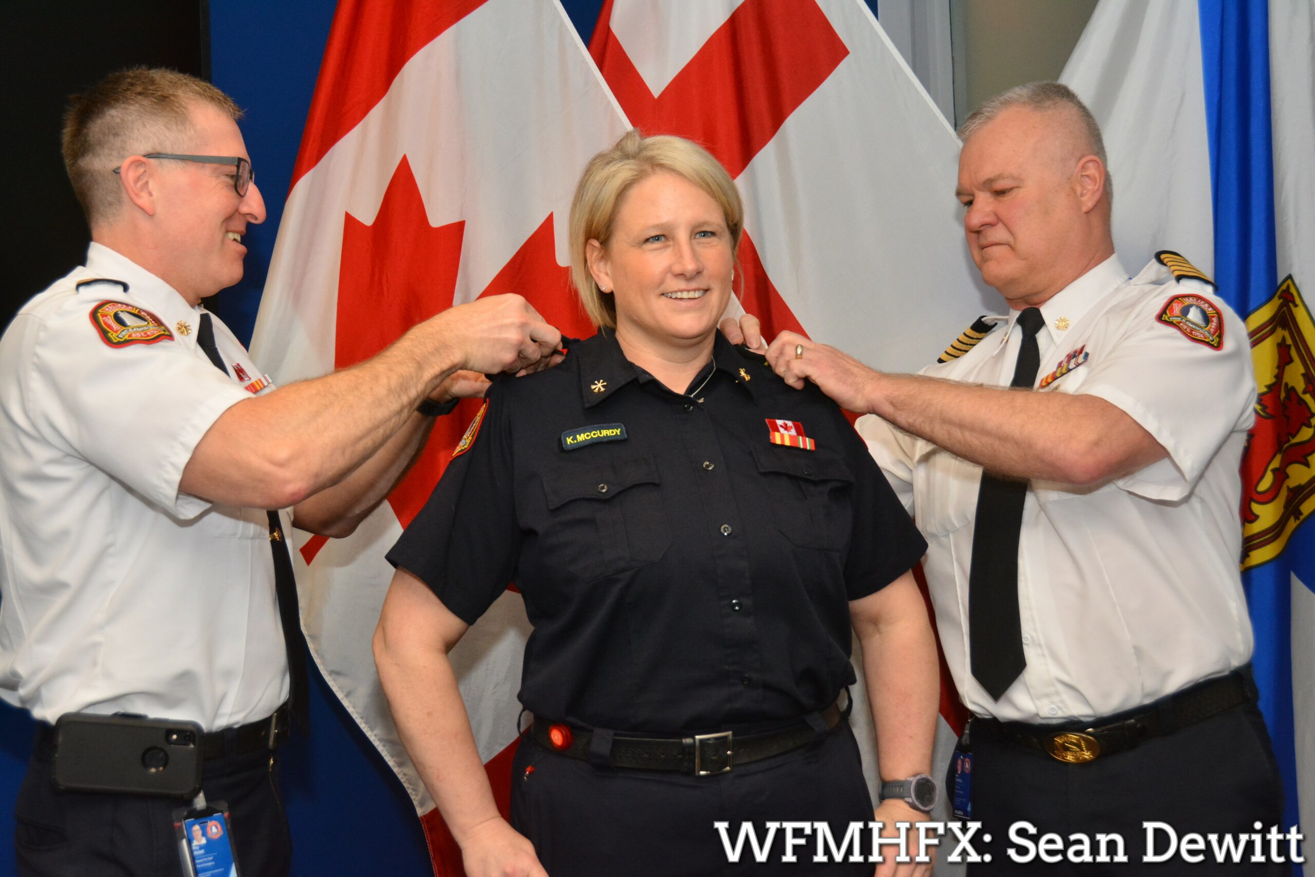 This morning at HRFE headquarters, we were pleased to officially welcome our new Wildfire Mitigation Program Manager, Kara McCurdy