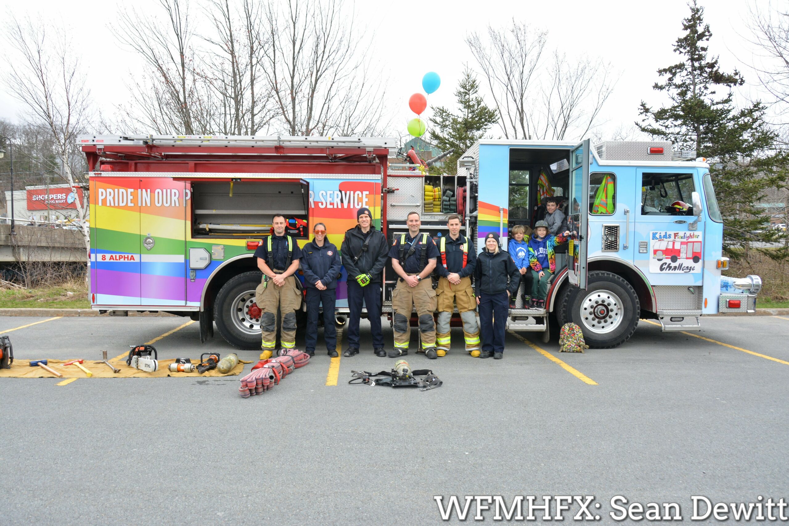 The volunteers from HRFE Stn 8 are at the Bedford Superstore (until 4pm) raising money for the NS Burn Treatment Society