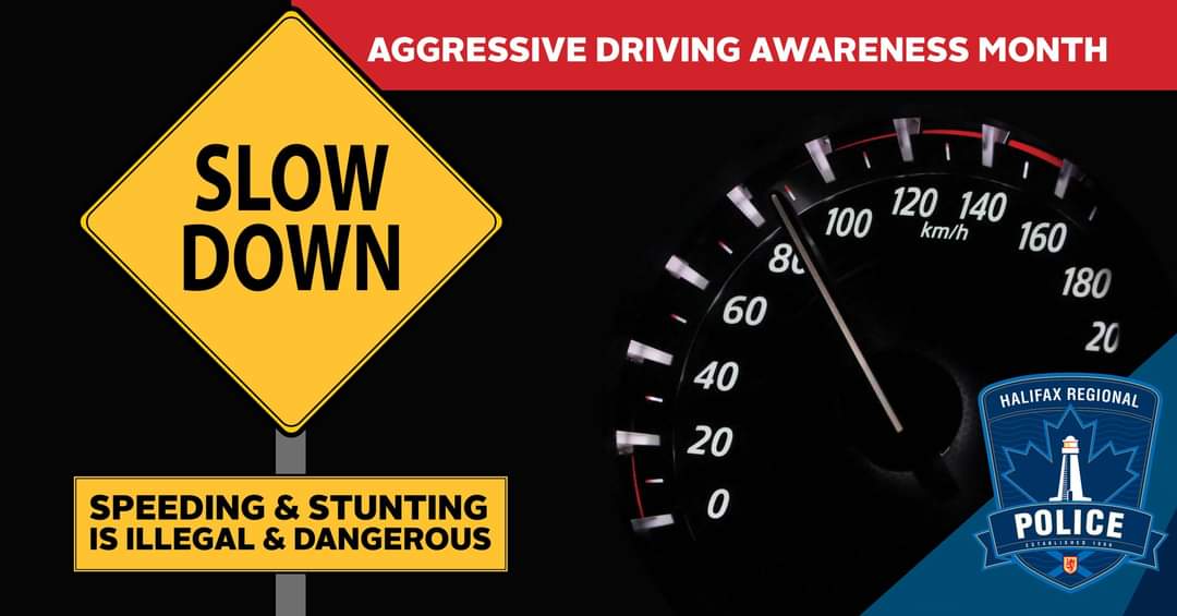 It is Aggressive Driving Awareness month