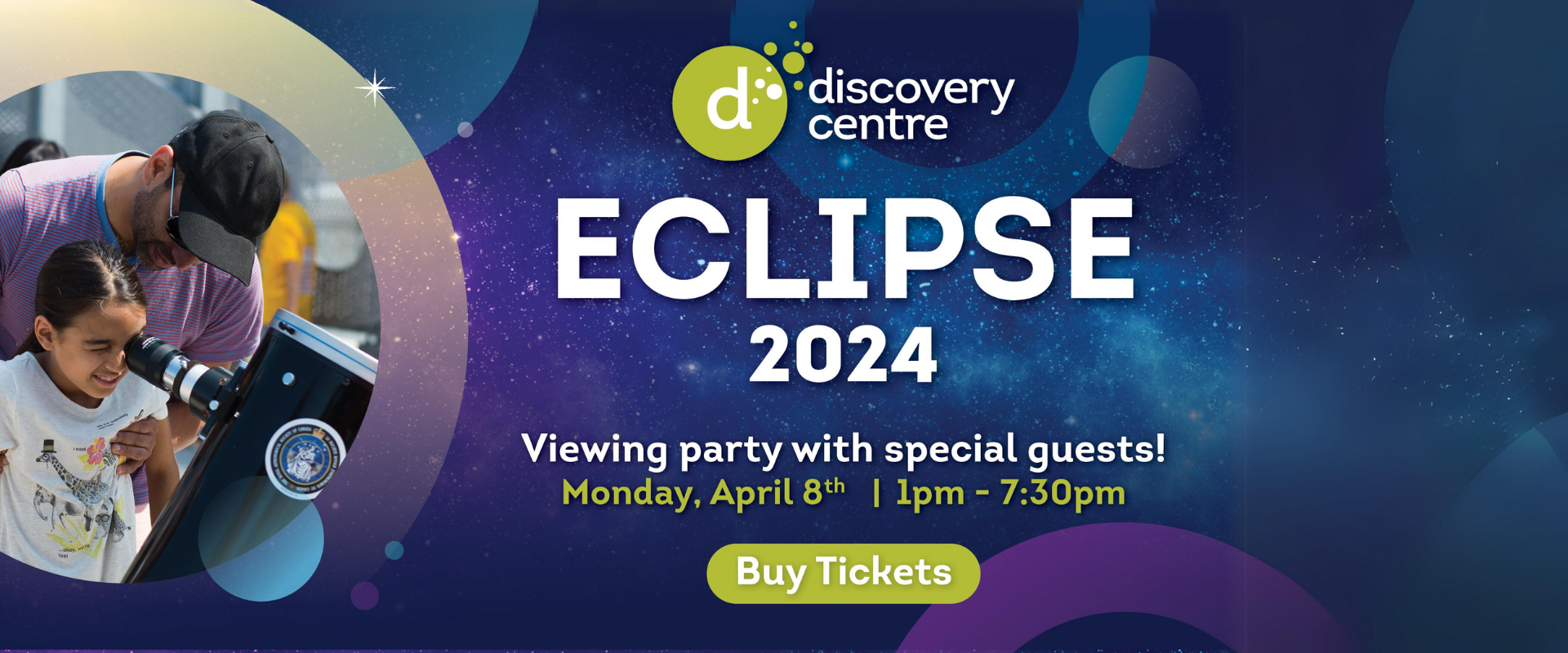 Solar Eclipse Viewing Party at the Discovery Centre
