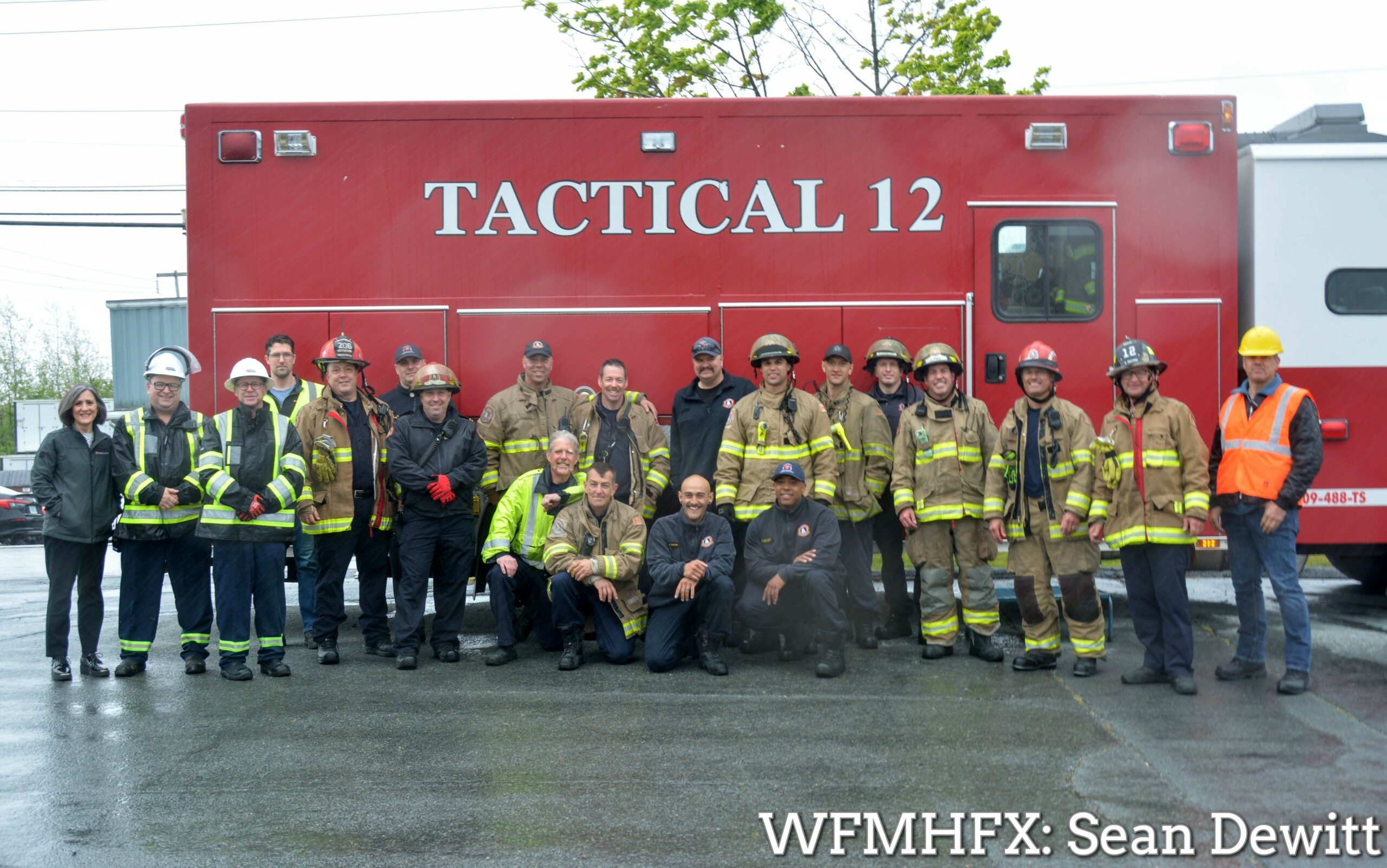 In photos -  HRFE HAZMAT training continues with realistic training at UnivarSolutions in Burnside