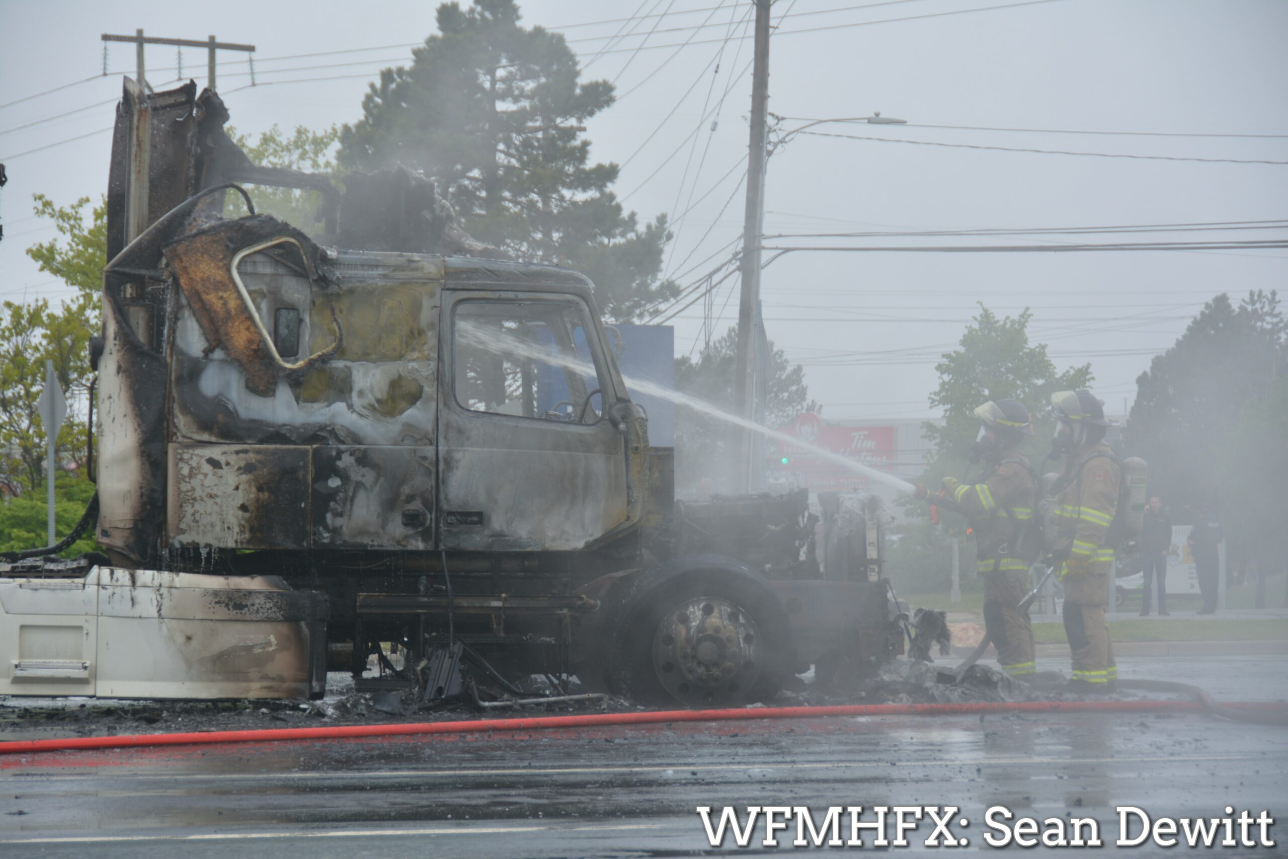 (Update) Vehicle fire - Burnside Dr