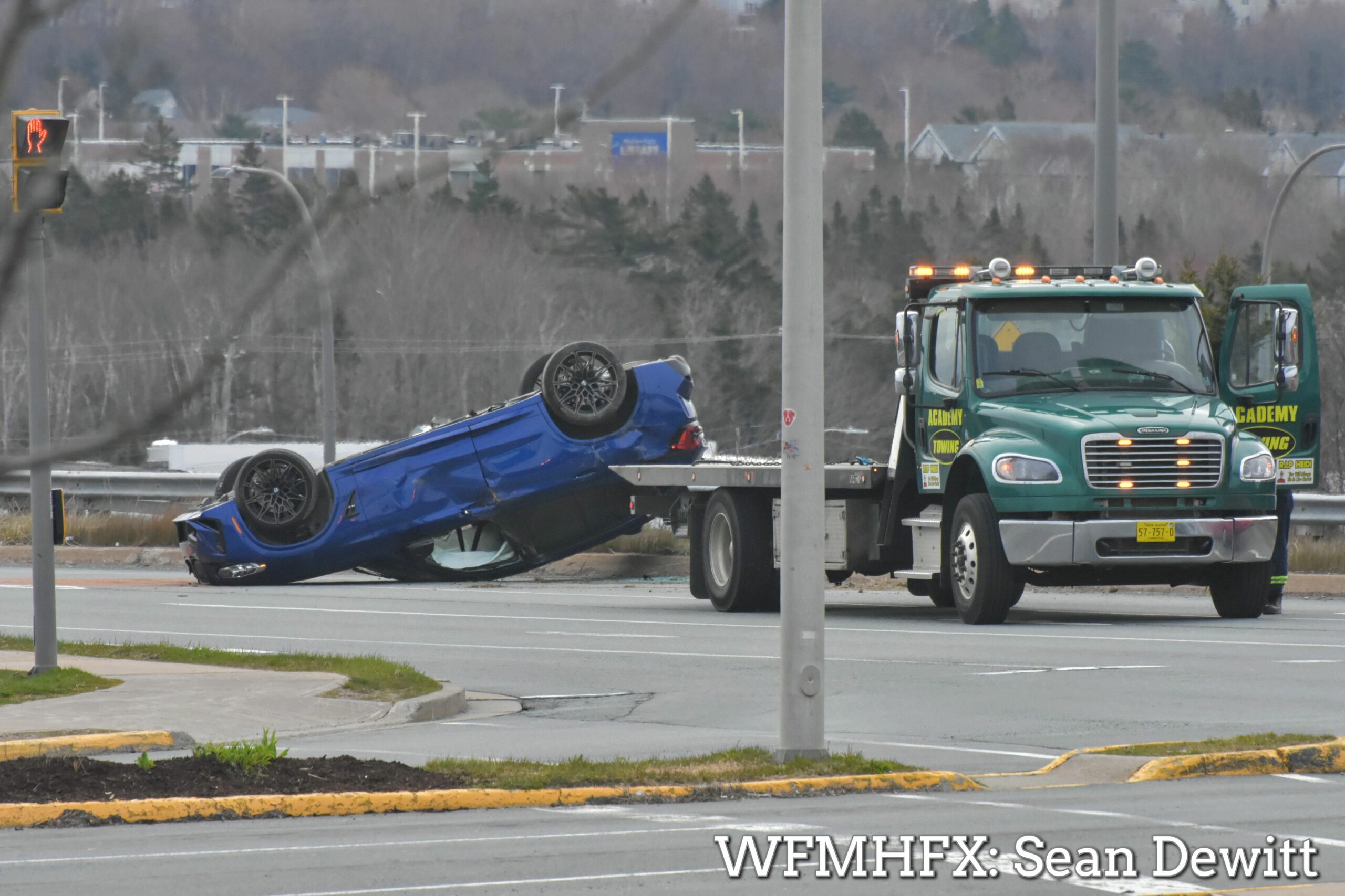 Traffic Advisory - MVA on Portland St