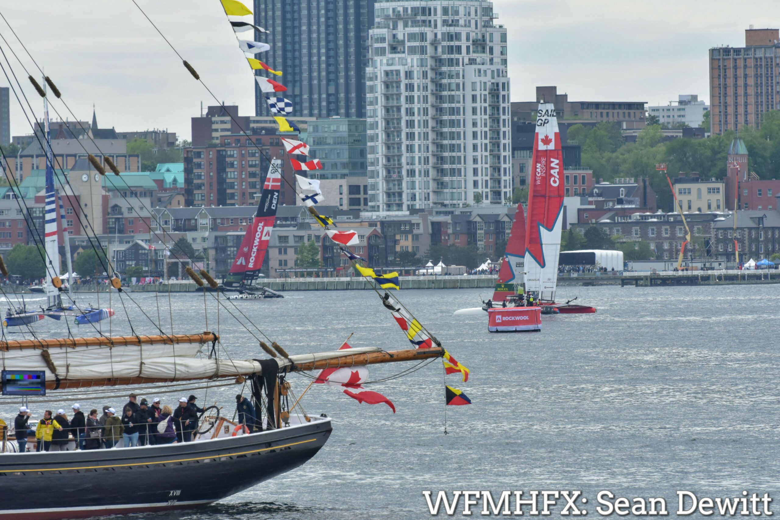 In photos - The harbour is alive as SailGP stretches their sea legs ahead of the races which begin tomorrow
