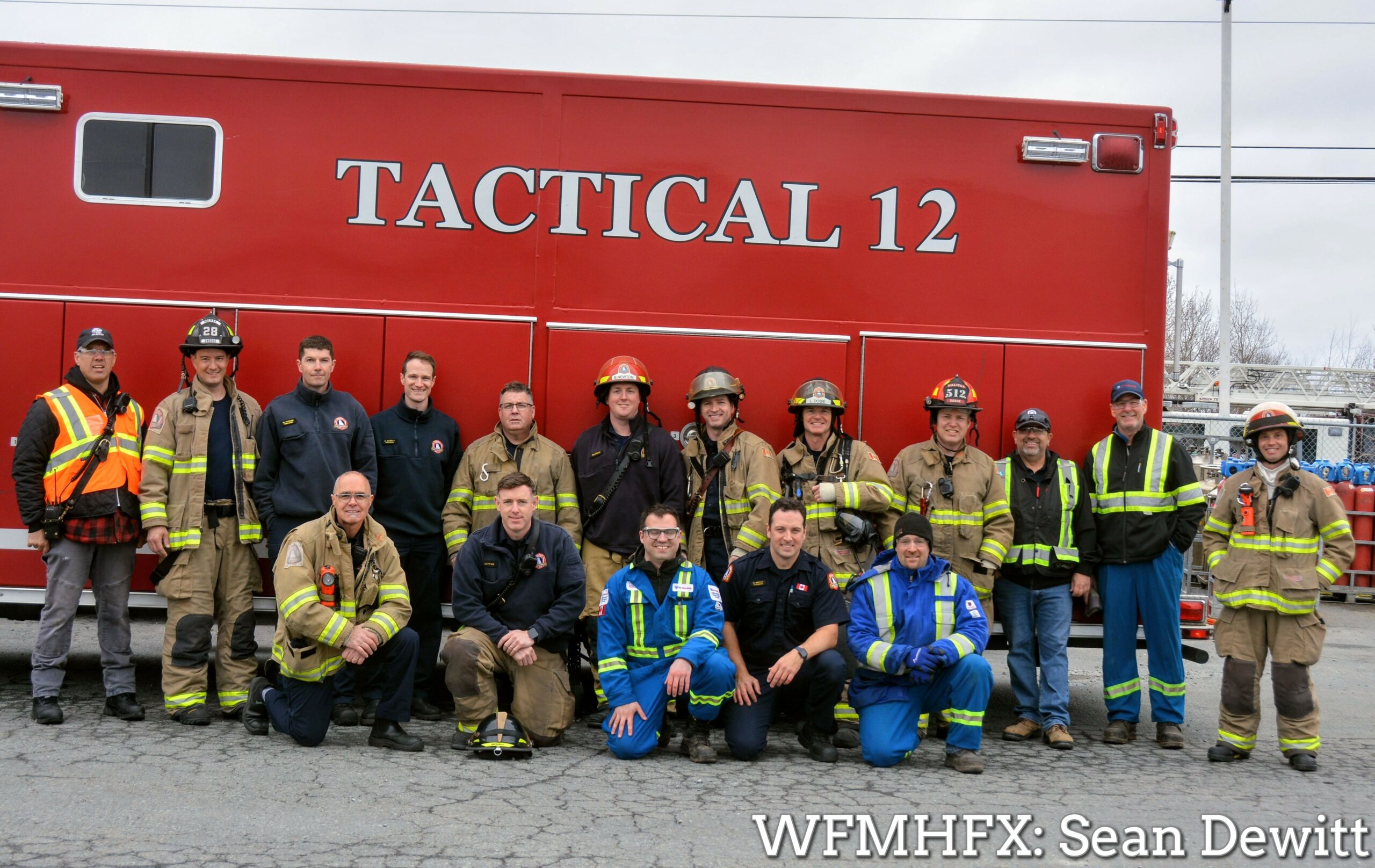 In photos - HRFE teamed up with Air Liquide to take part in realistic HAZMAT training