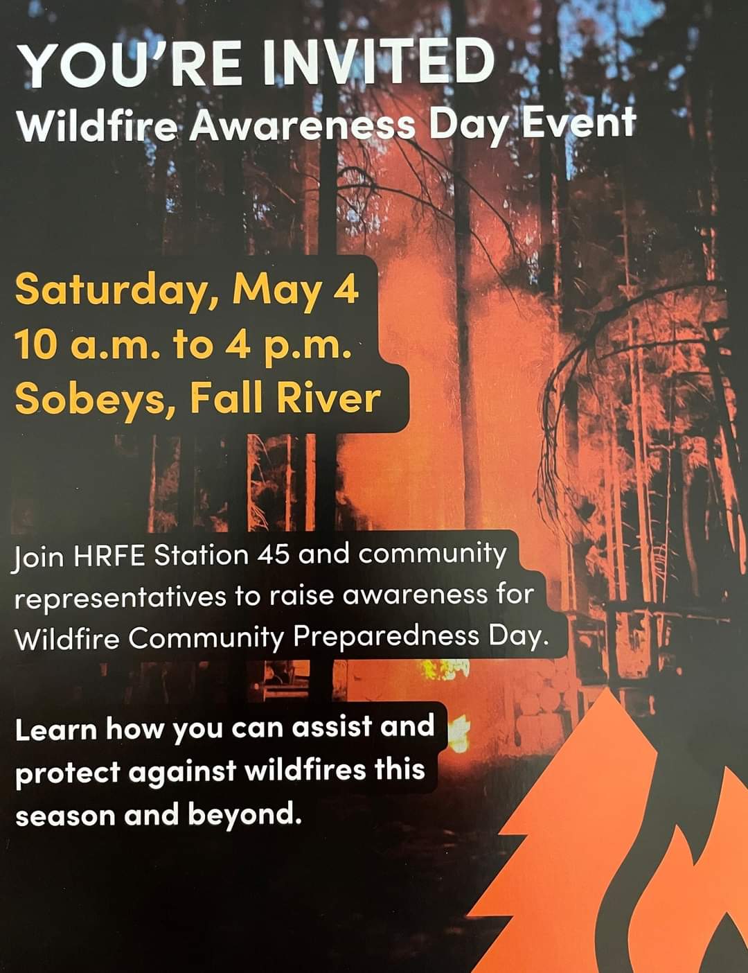 Wildfire Awareness Day Event -- You're Invited