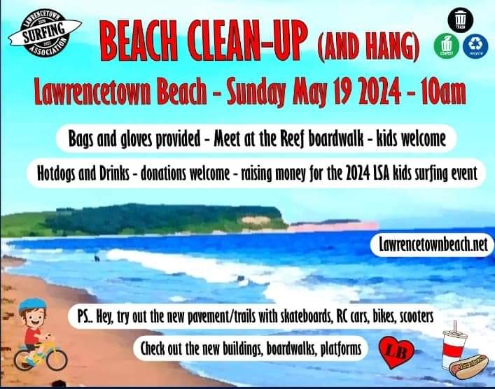 LSA - Little beach cleanup and hang. May 19th
