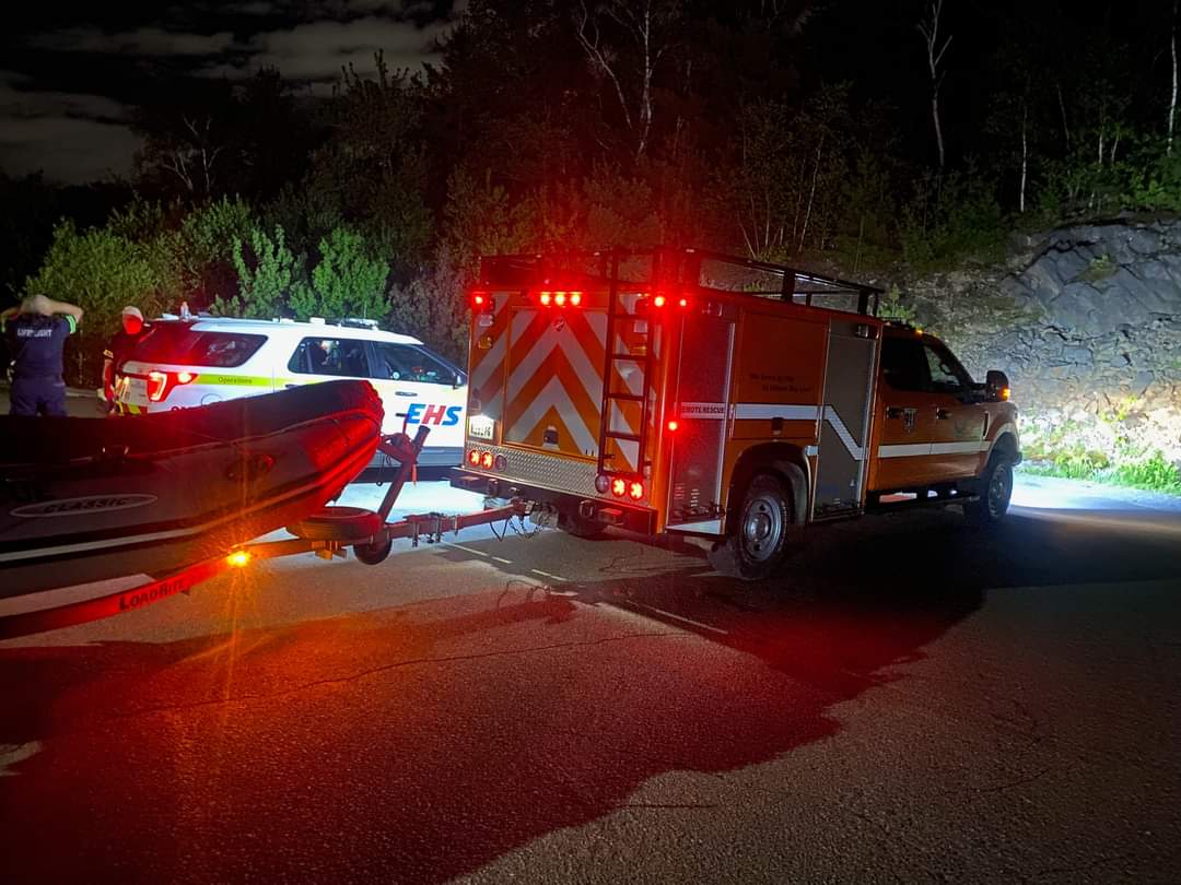 Halifax SAR was called to the Blue Mountain Wilderness Area for a group of six youths who required assistance