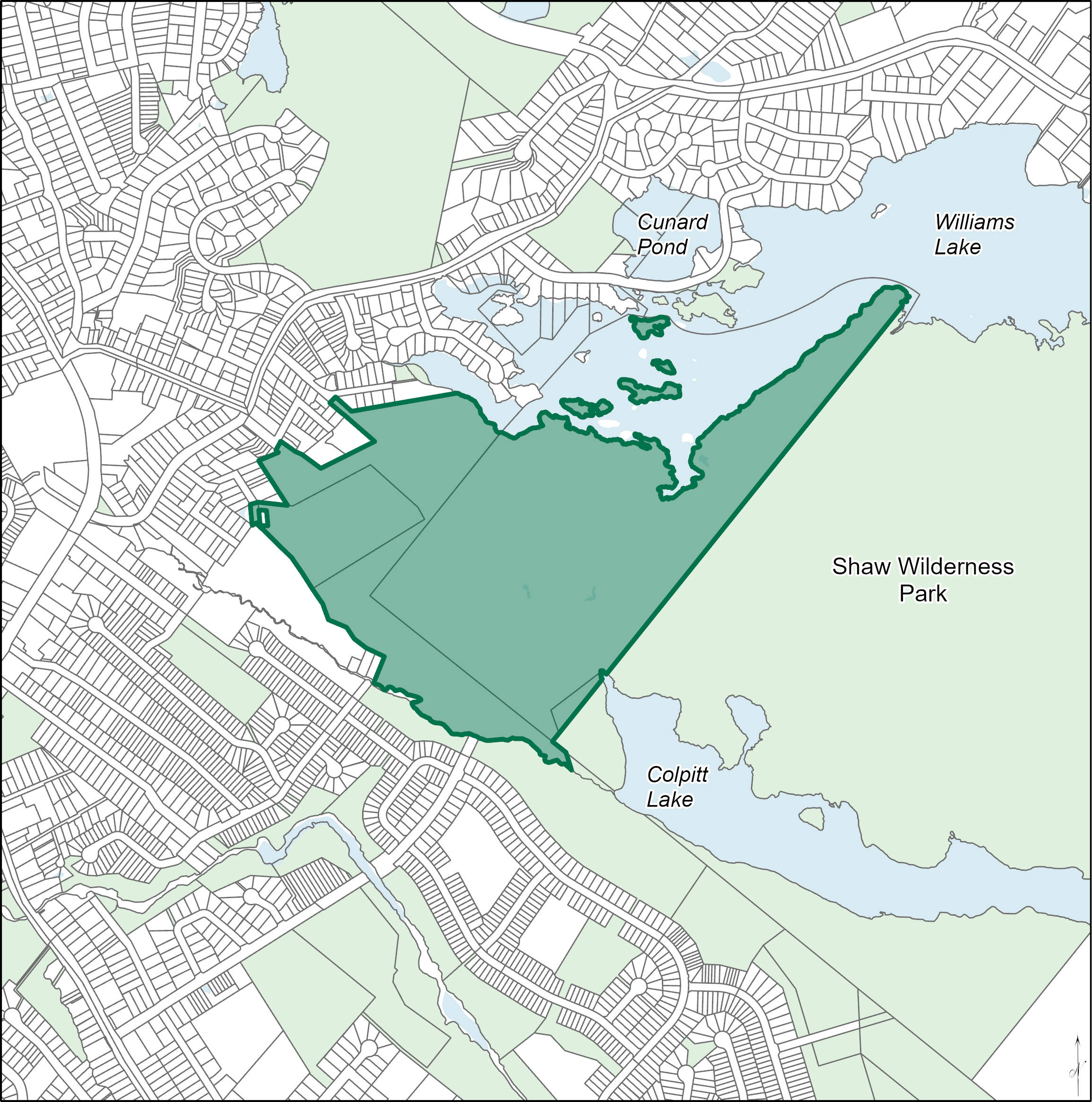 Municipality’s purchase of land near Shaw Wilderness Park