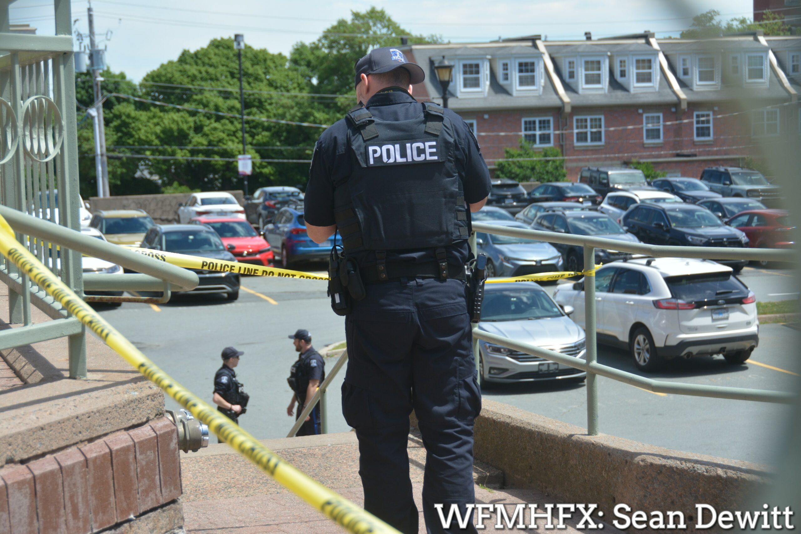 Police presence in Halifax