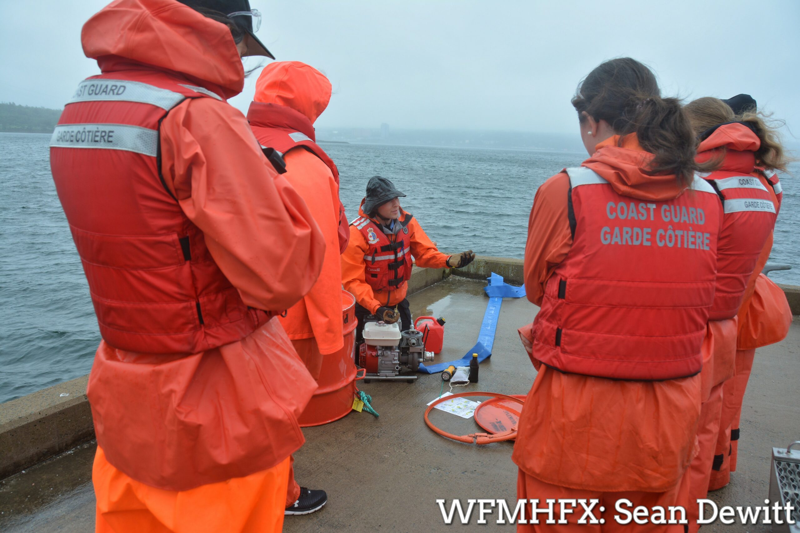 In photos - Camp Courage made a splash today as the campers were hosted by the Canadian Coast Guard!