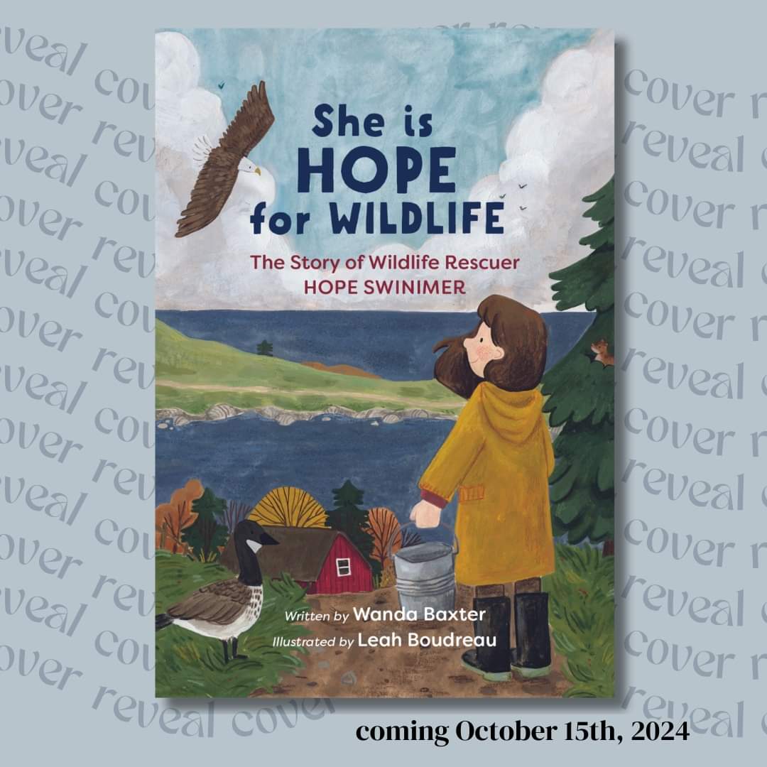 Local author and Hope for Wildlife volunteer Wanda Baxter has written a book about Hope!,