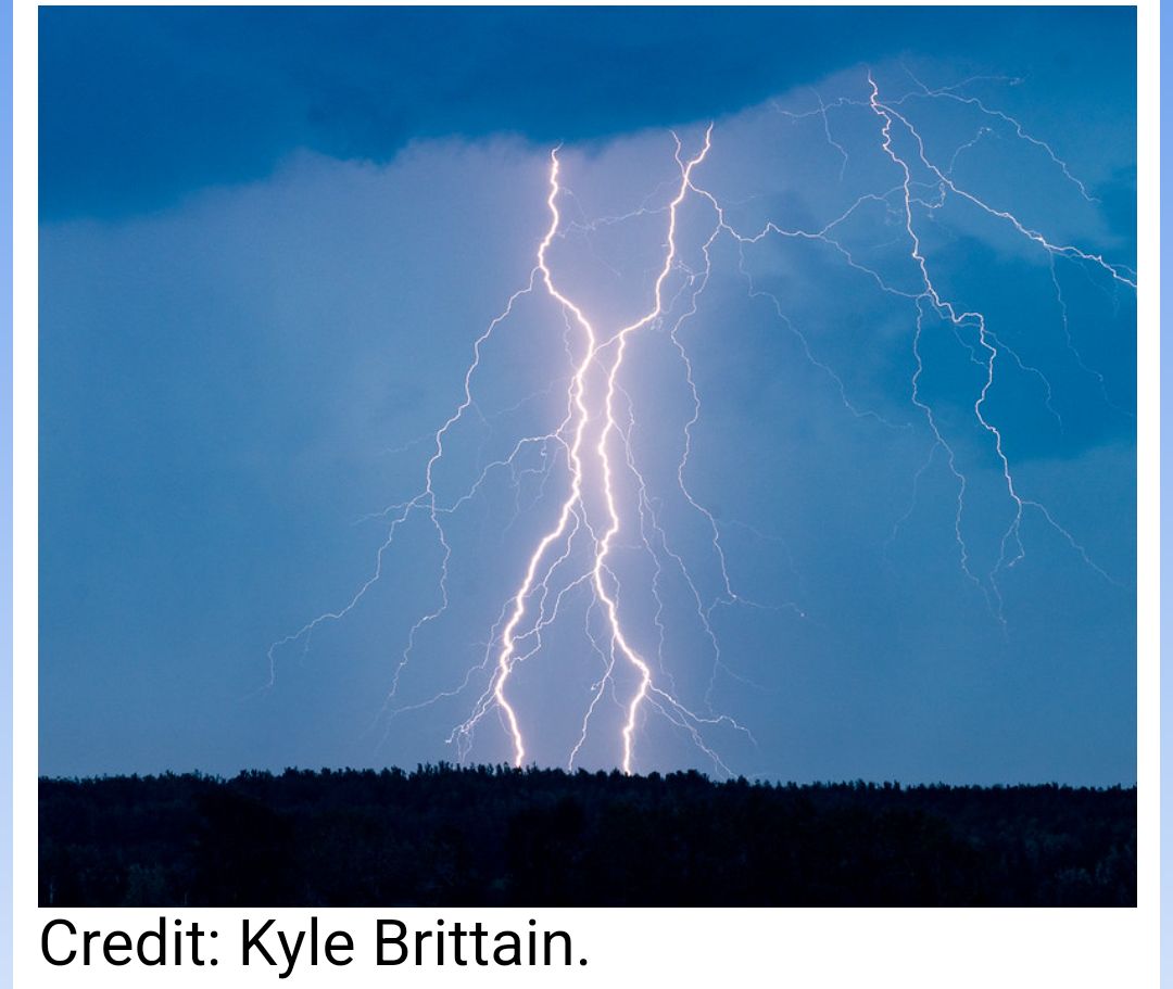 Lightning safety when camping