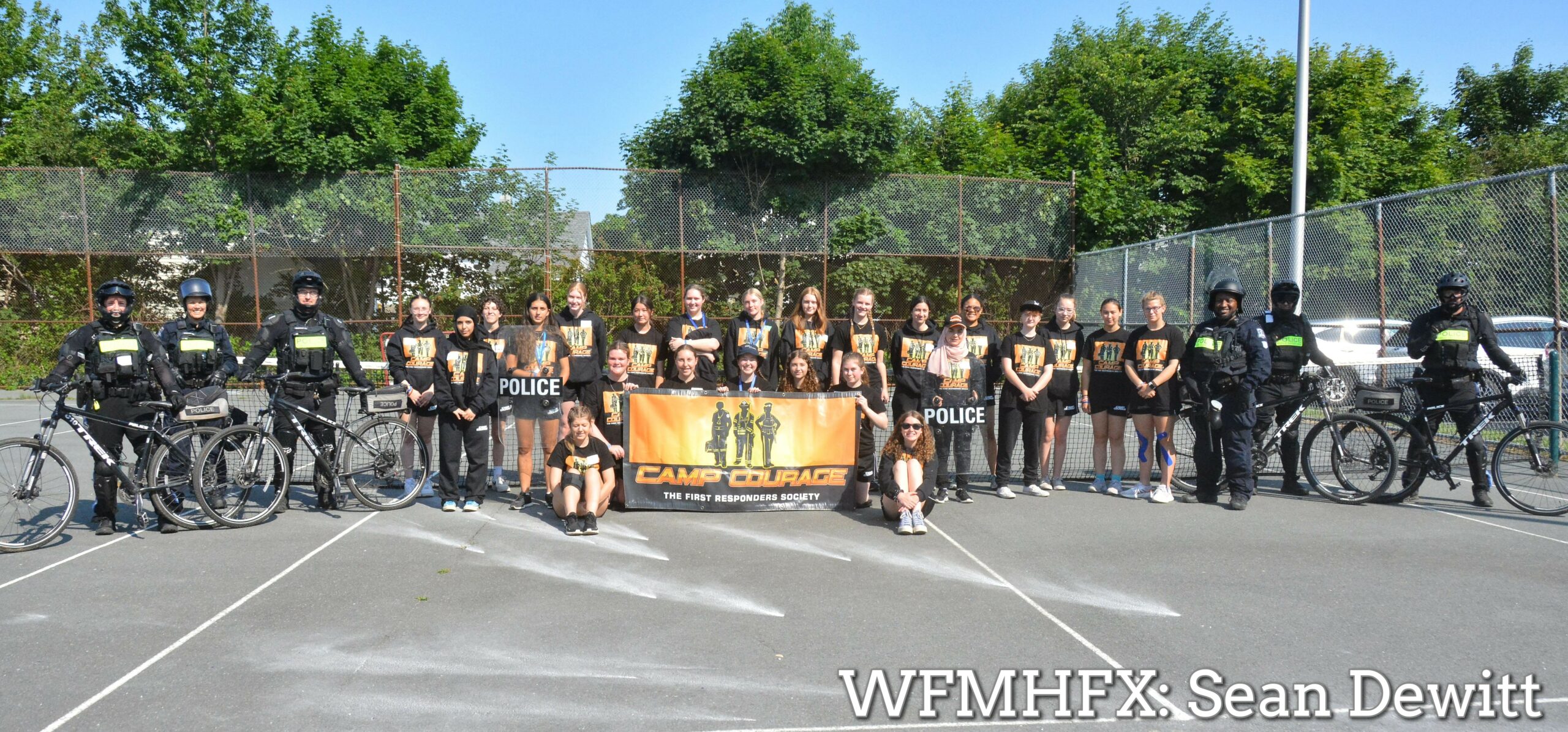 In photos - Camp Courage Police Day 1 rocked on as the eager campers took in a lot of amazing information during demonstrations and classes, many interactive