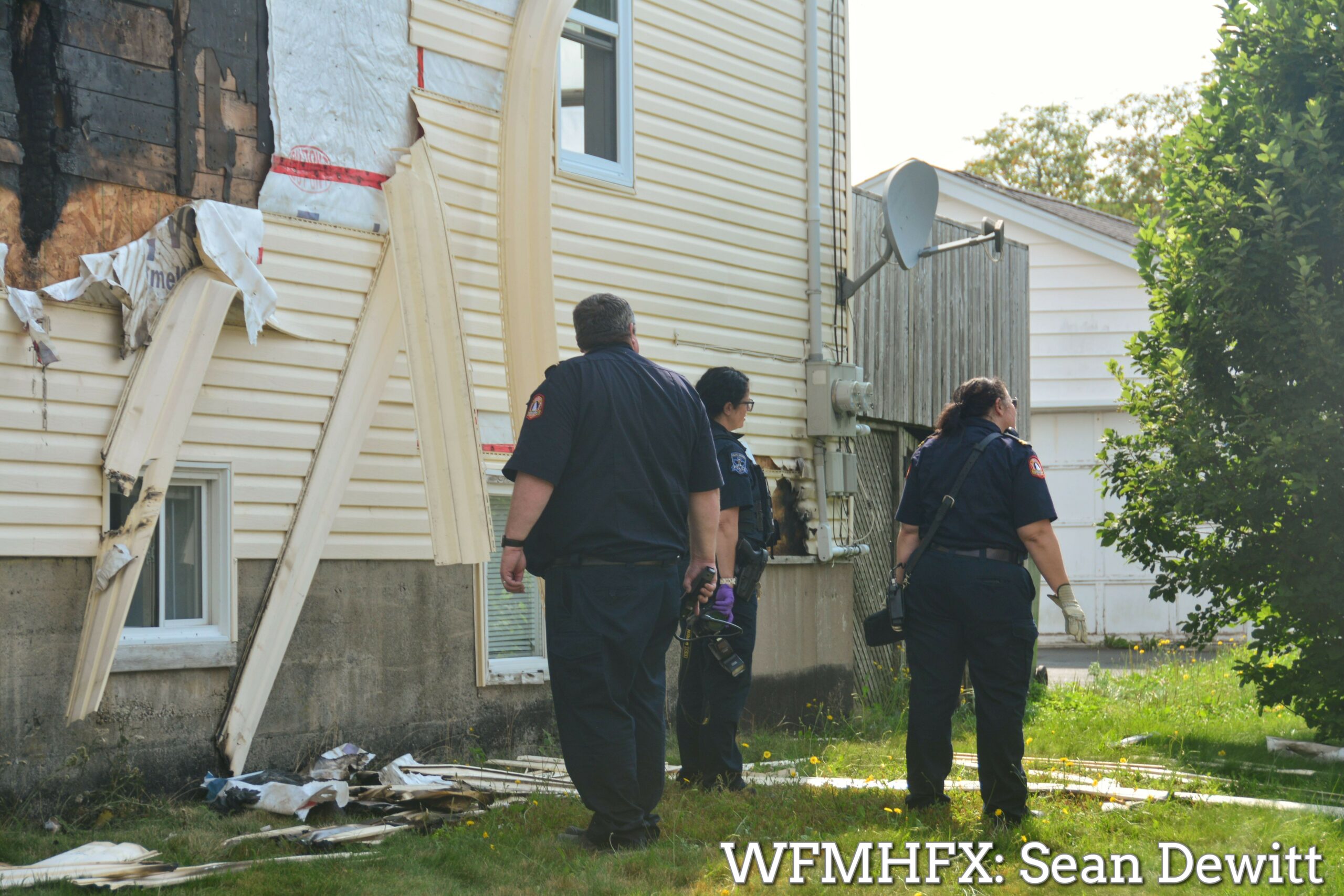 Halifax Regional Police is investigating a suspicious fire that occurred in Dartmouth