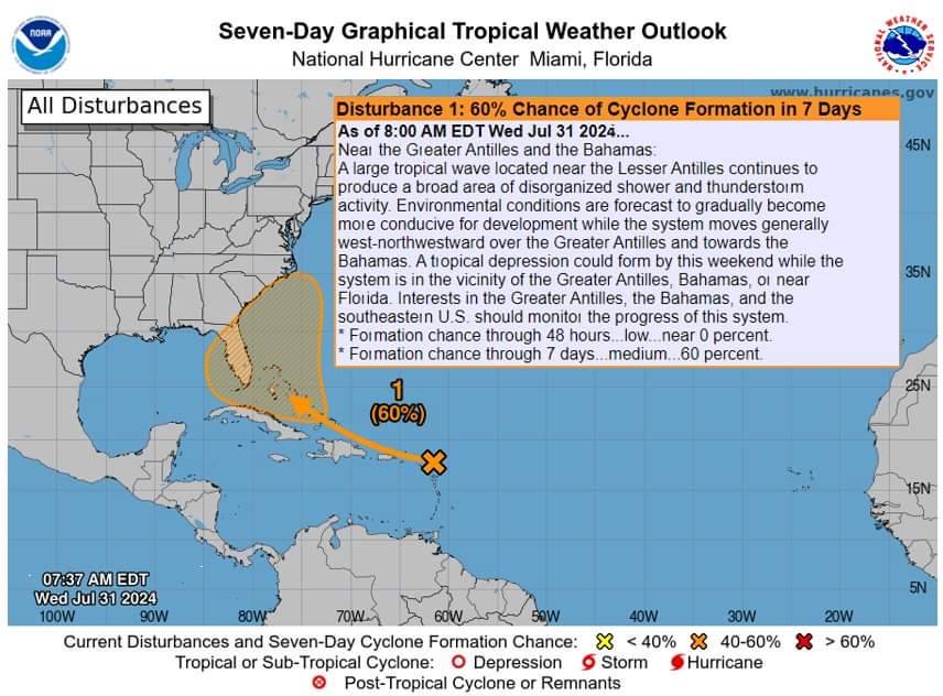 Kings REMO is monitoring the progress of a weather system that has the potential to impact Atlantic Canada mid to late next week