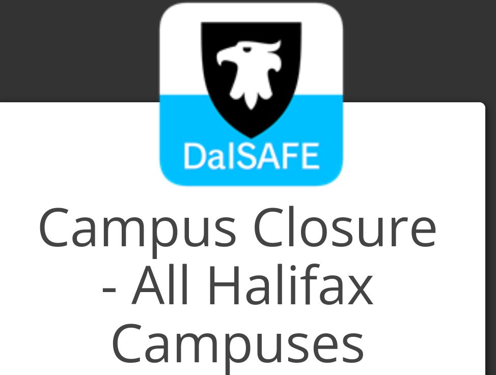 Campus Closure - All Halifax Campuses