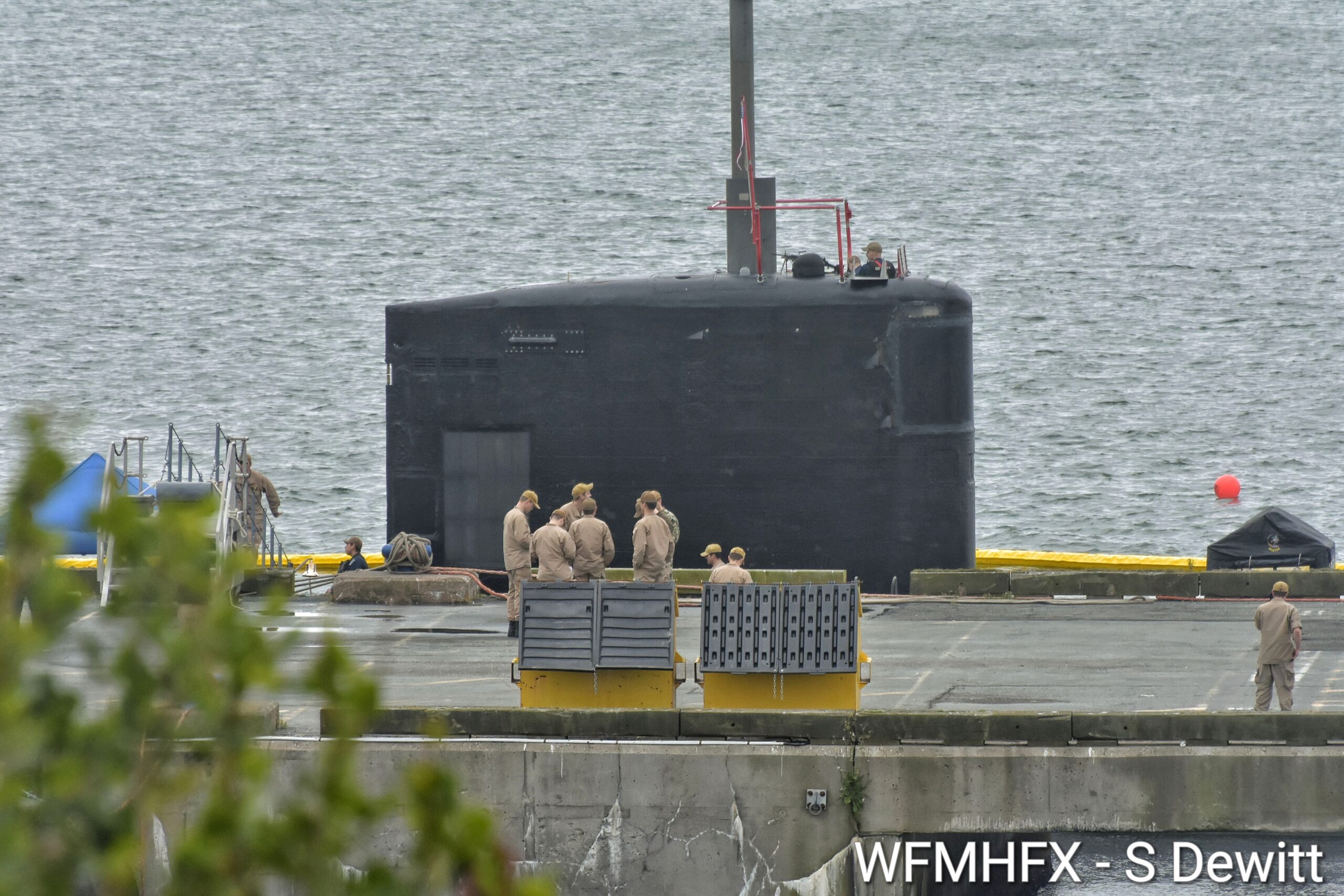 US Navy sub at Shearwater