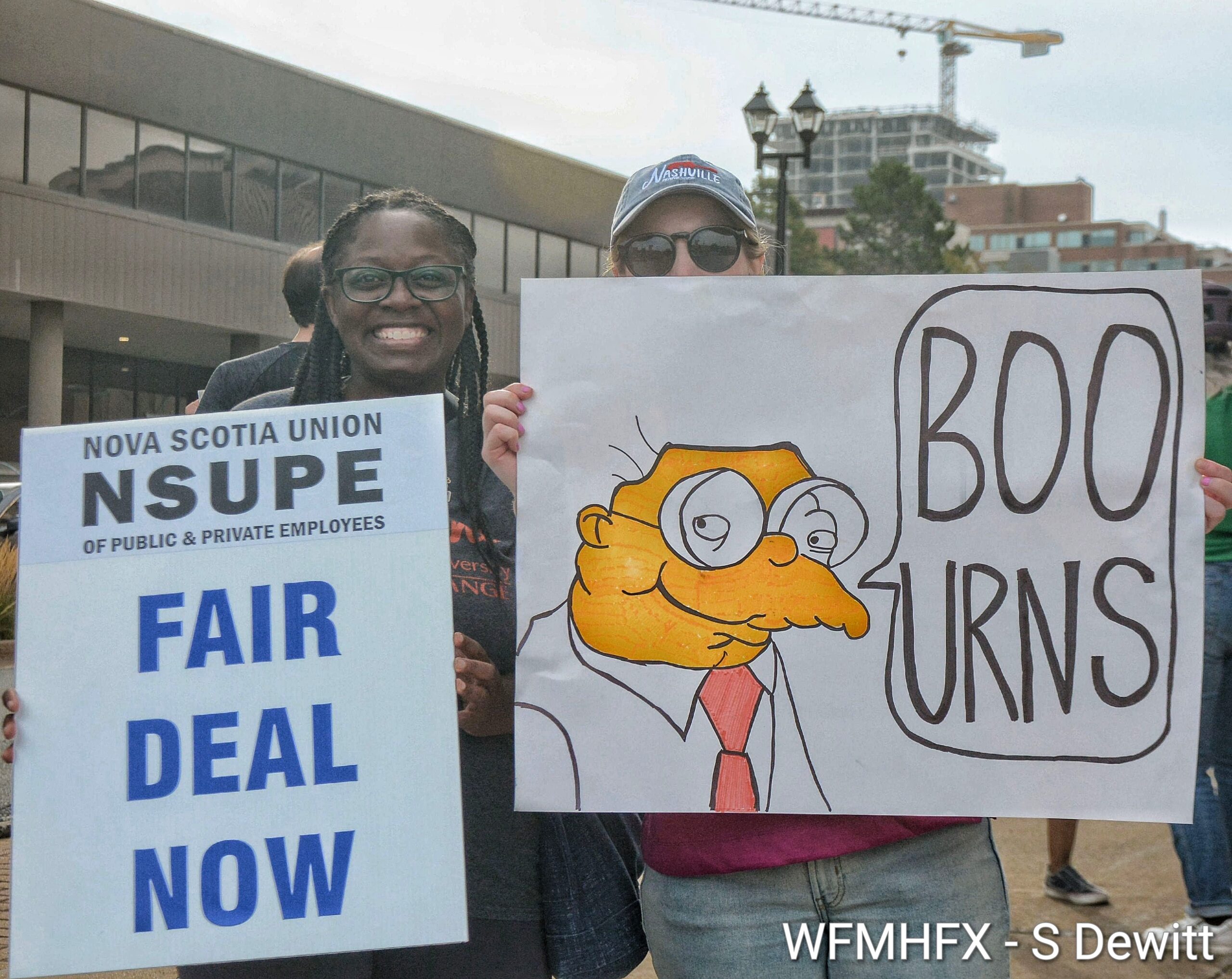 Halifax Public Library workers on strike