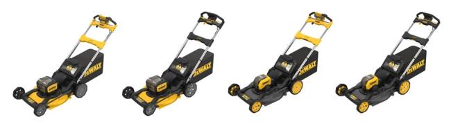 DeWALT Battery Electric Walk Behind Lawn Mowers recalled due to risk of injury