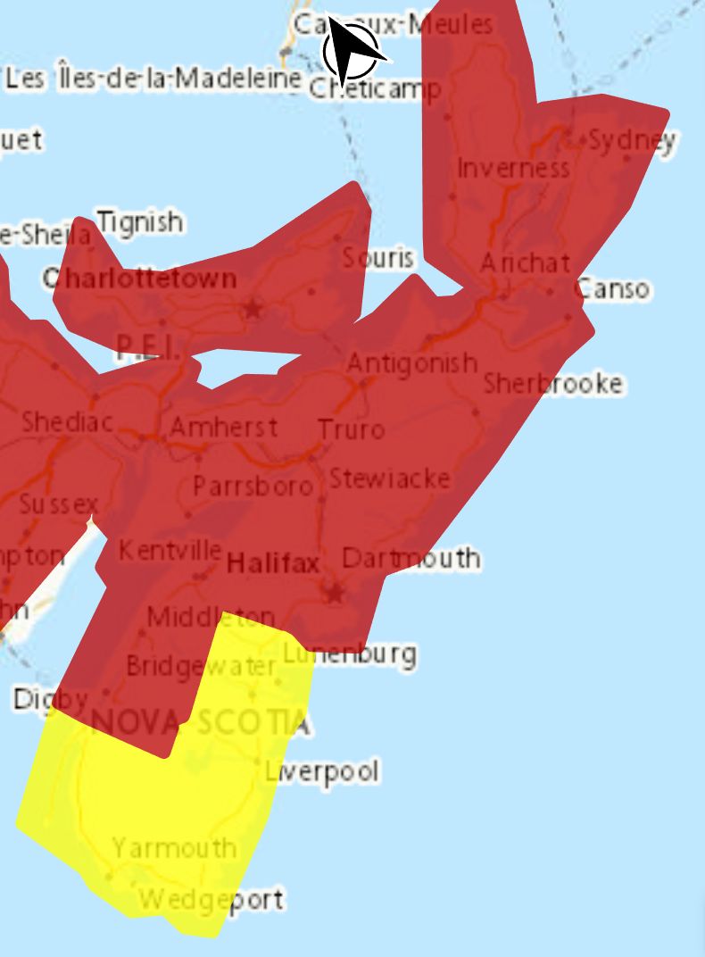 Heat warning in effect