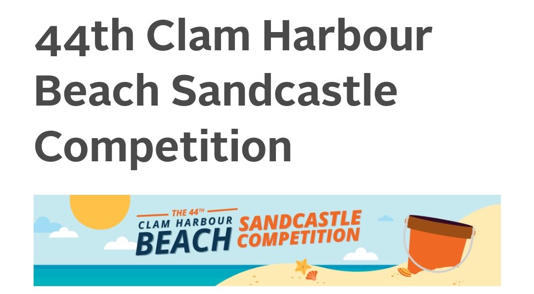 Residents invited to Clam Harbour Beach Sandcastle Competition