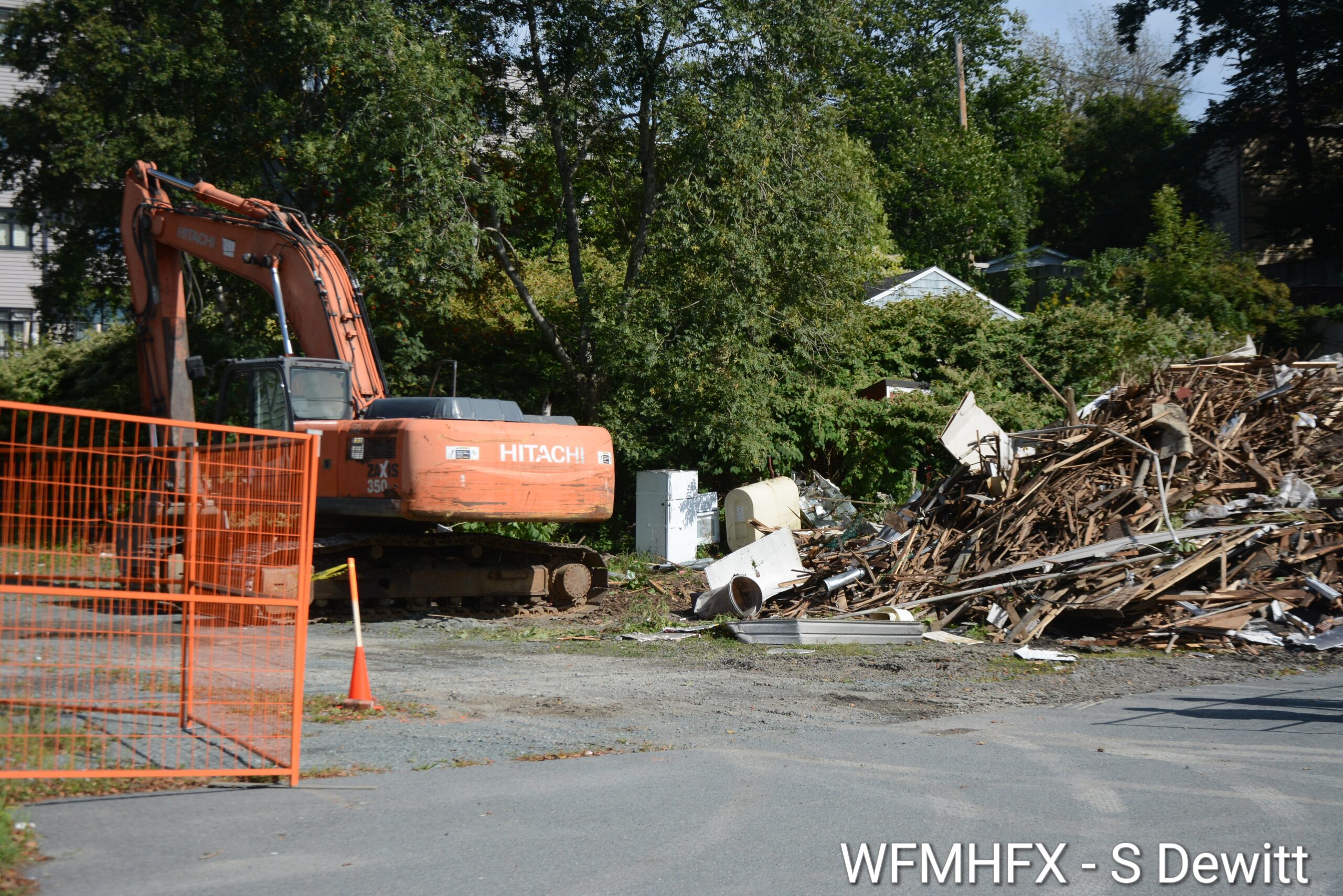 Demolition in Dartmouth