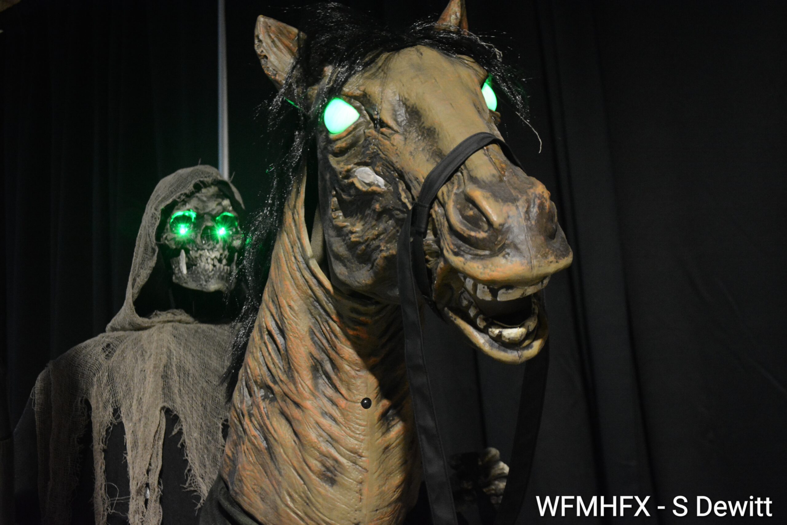 In photos - I was like a kid in a candy store, but more like an adult in a Glow Halloween store!