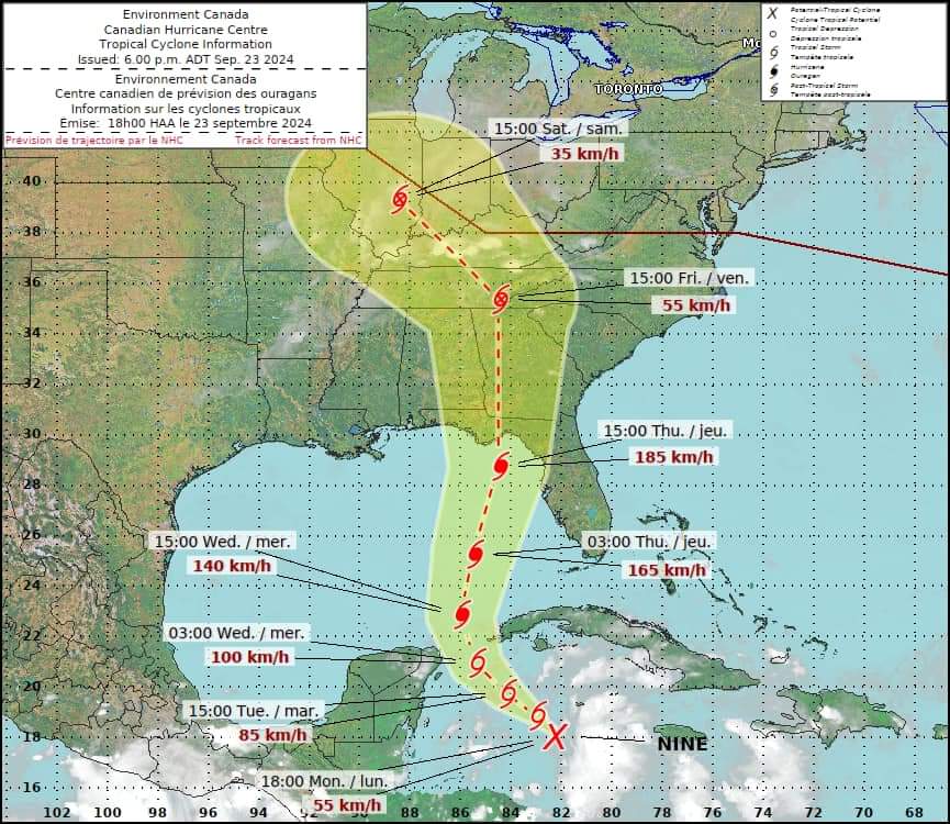 Potential Tropical Cyclone Nine to strengthen significantly the next few days