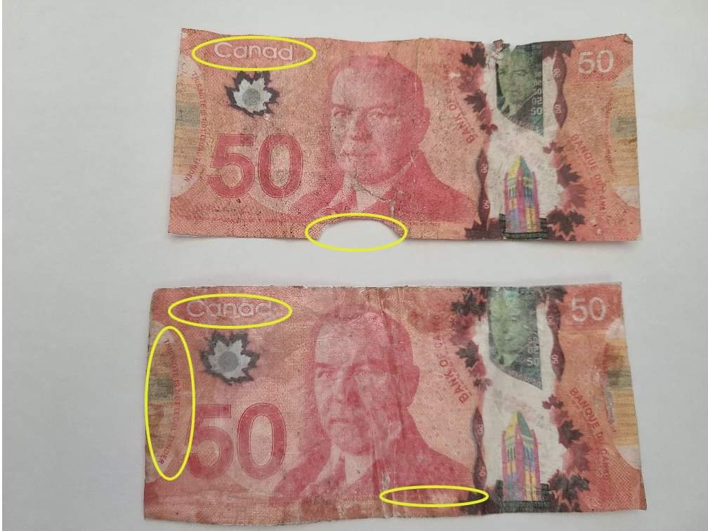 Pictou County District RCMP is warning residents and business owners about fake currency circulating in the area