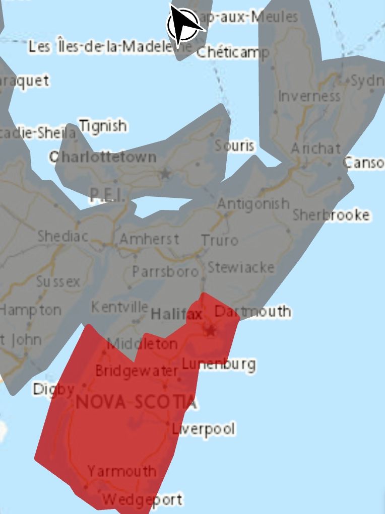 (Ended) Rainfall warning in effect