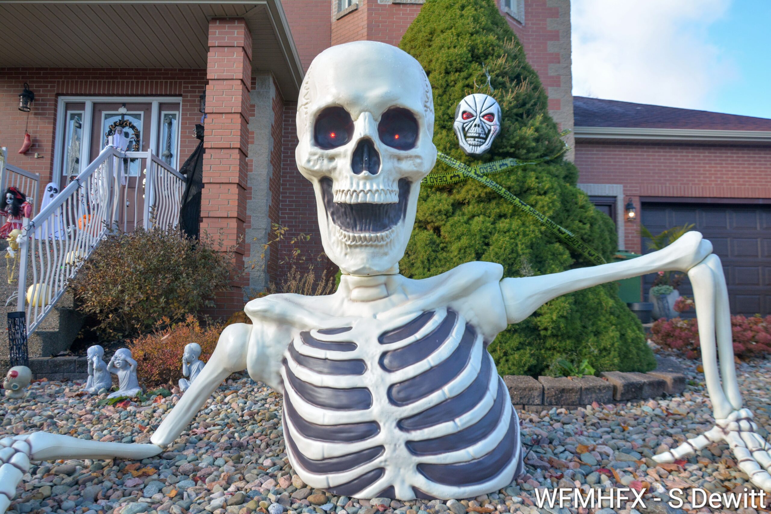 In photos - we are running out of time to showcase some of the many fun and spooktacular Halloween yards through HRM, like these yards on Lancaster Dr in Dartmouth, guaranteed to sweep you off your feet!