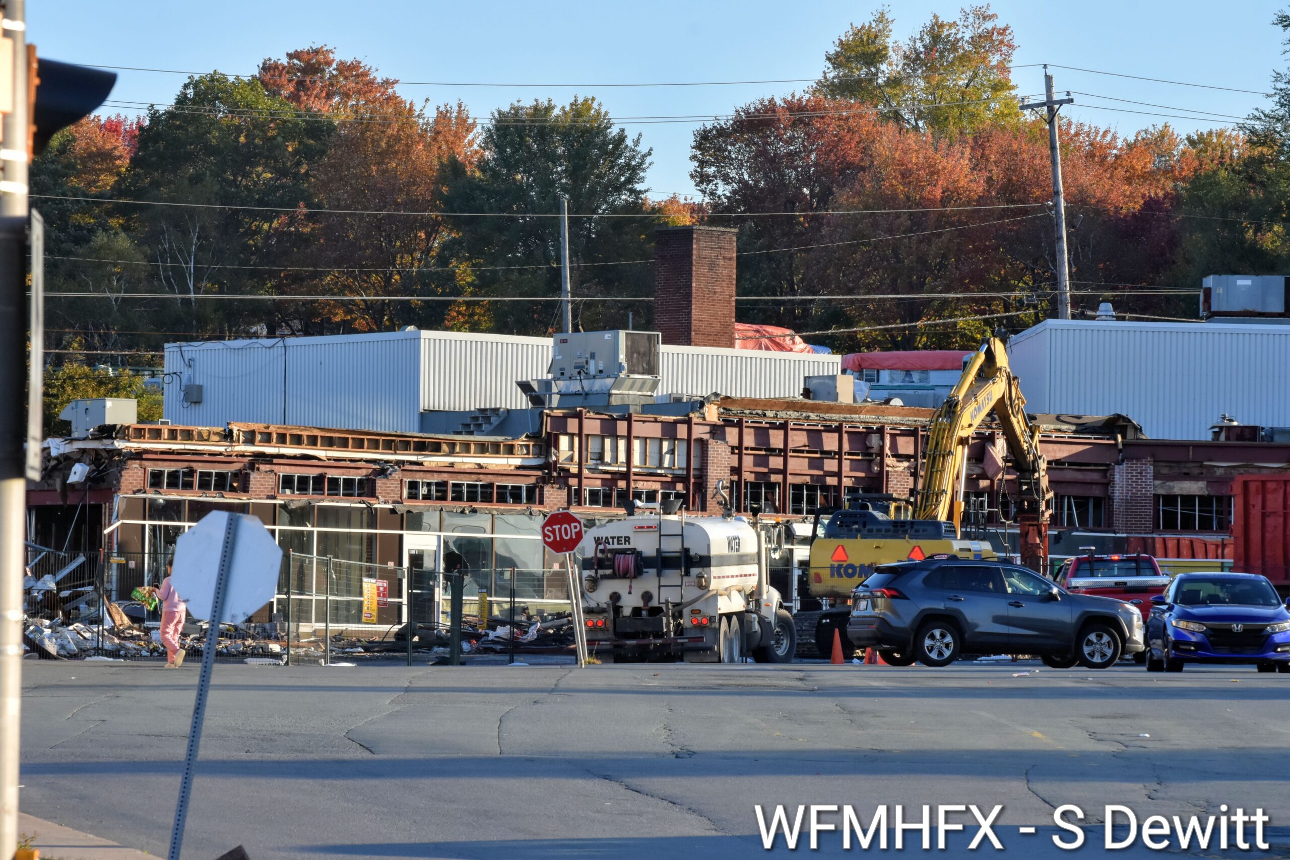 Demolition begins on former Dartmouth Shopping Centre