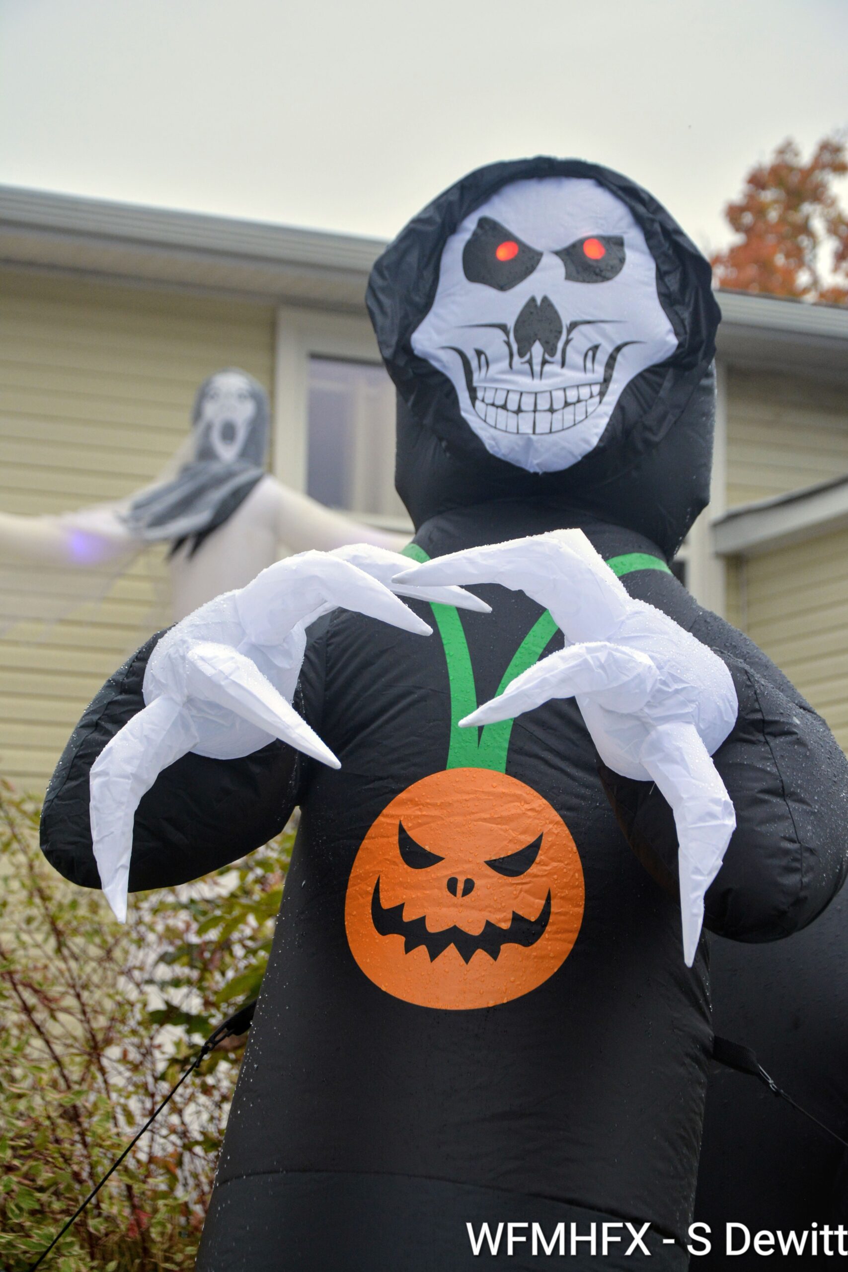 In photos - Beware of things that go bump in the night on Nictaux Dr in Sackville, or face grave consequences!