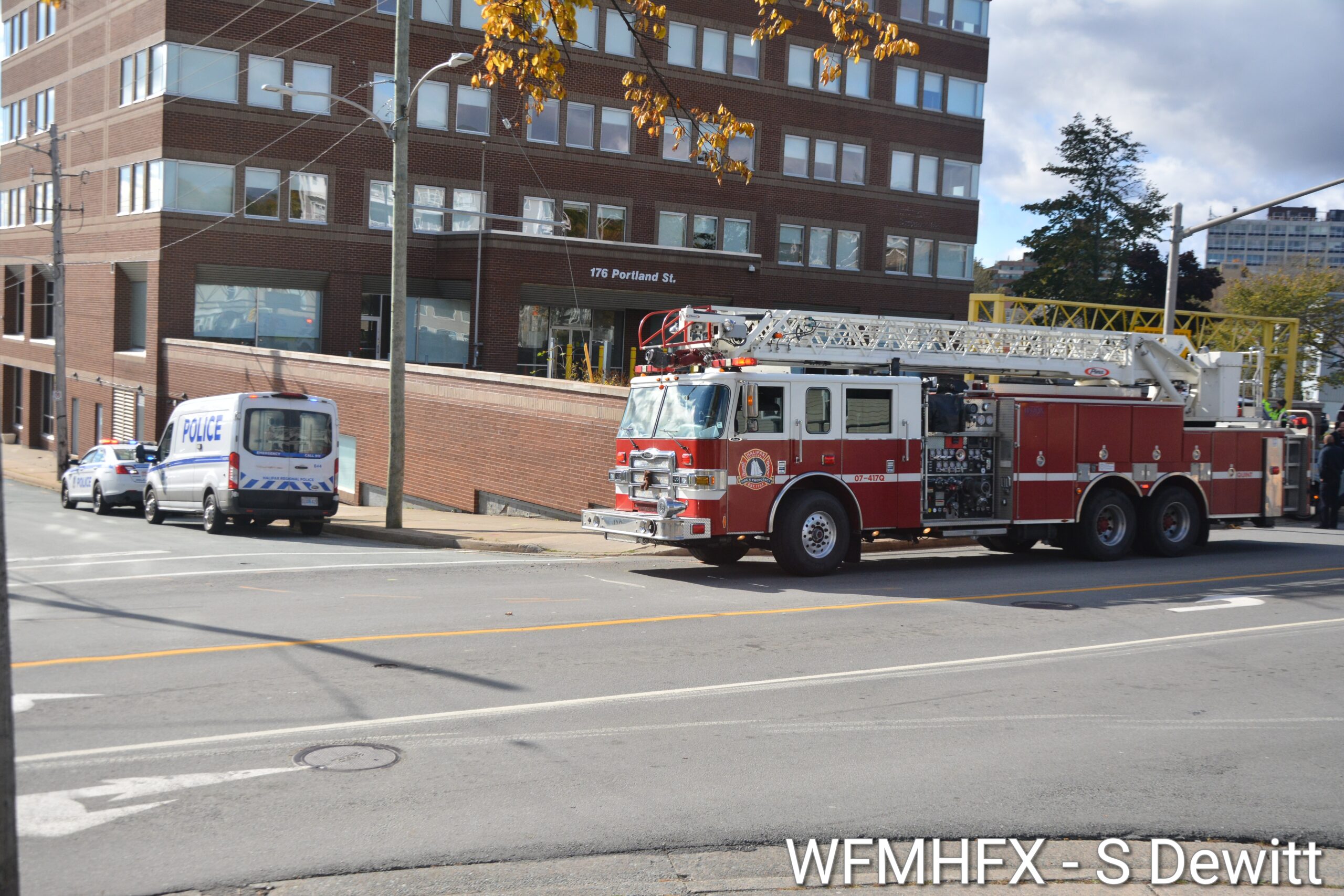 Traffic Advisory - Portland St