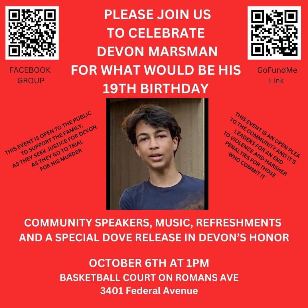 Celebrating Devon Marsman on his birth date