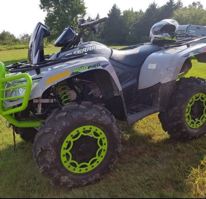 Cumberland County District RCMP responded to the theft of an ATV from a residential property in Springhill